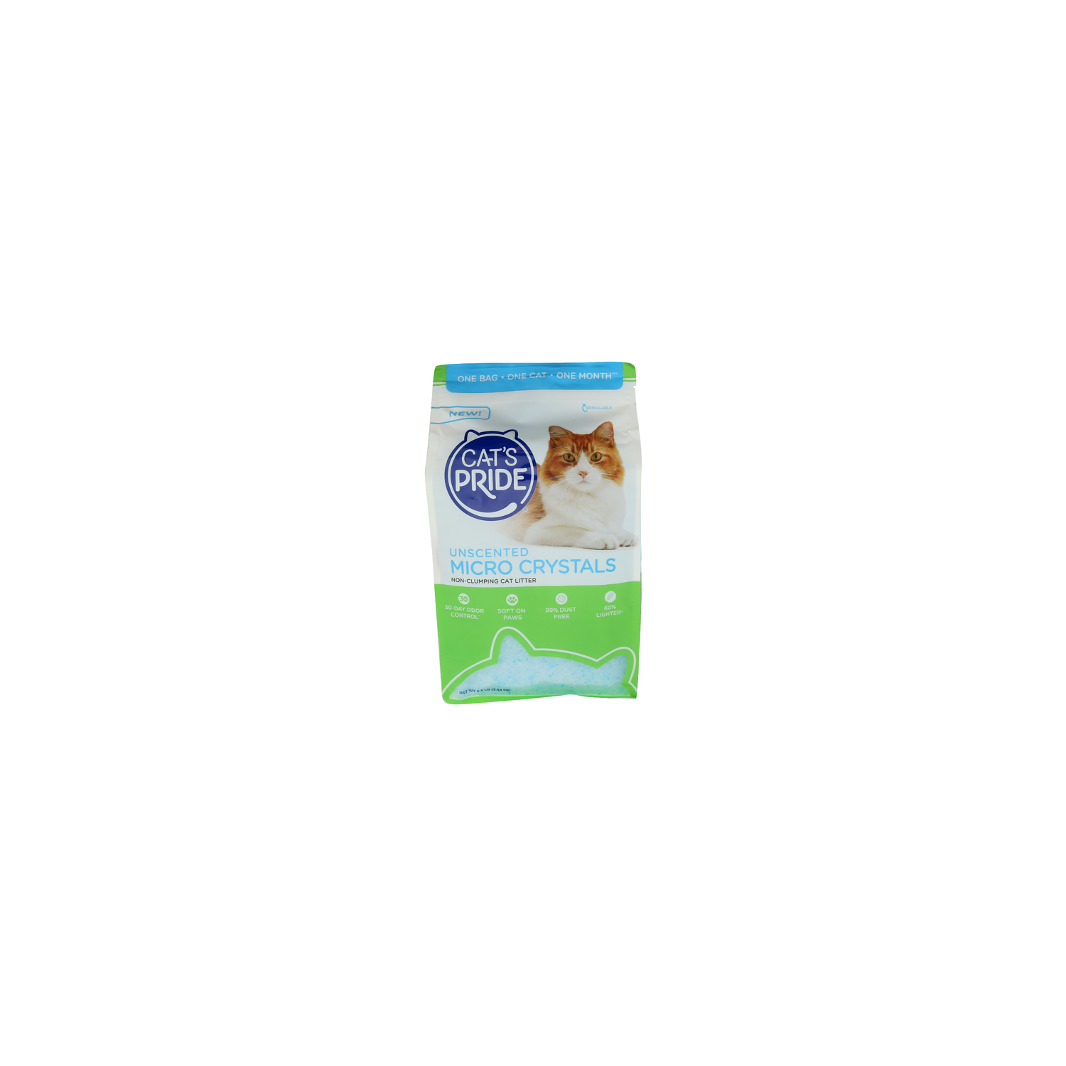 CATS PRIDE Unscented Micro Crystals Cat Litter - 6.5 Pound Image 1 of 3