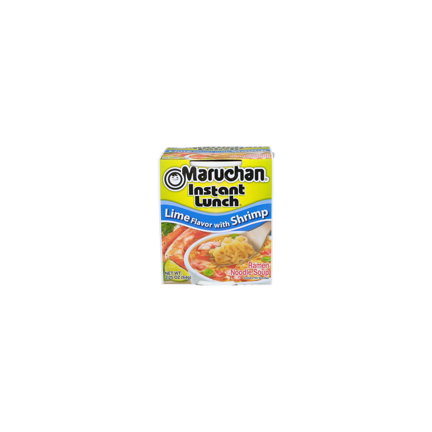 Maruchan Instant Lunch Lime Flavor With Shrimp Ramen Noodle Soup - 2.25 Ounce Image 1 of 4