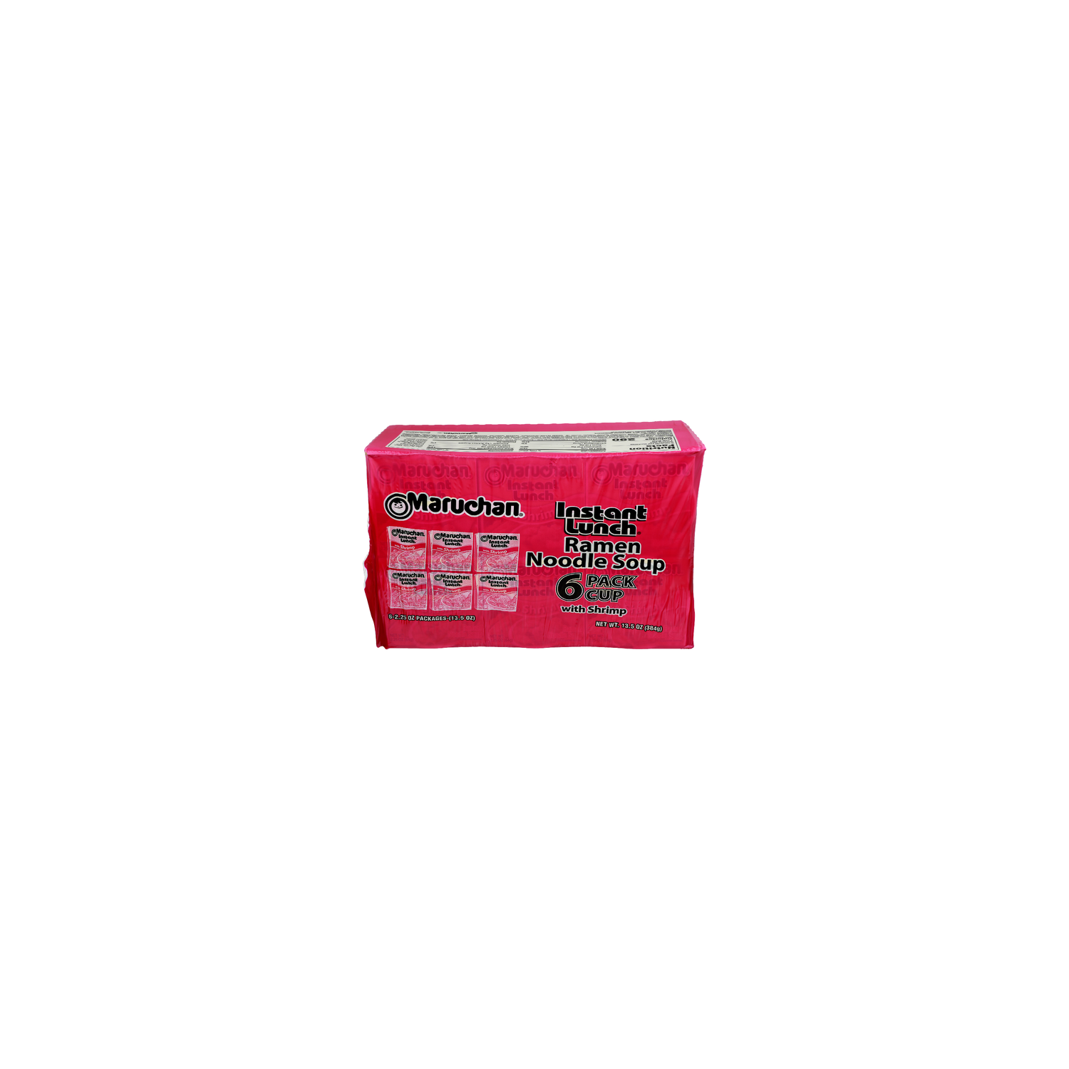 Maruchan Instant Lunch With Shrimp Instant Lunch Ramen Noodle Soup - 2.25 Ounce - 6 Count Image 1 of 4