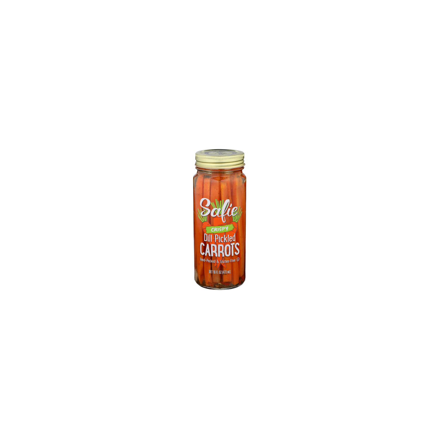 Safie Crispy Dill Pickled Carrots - 16 Fluid Ounce Image 1 of 4