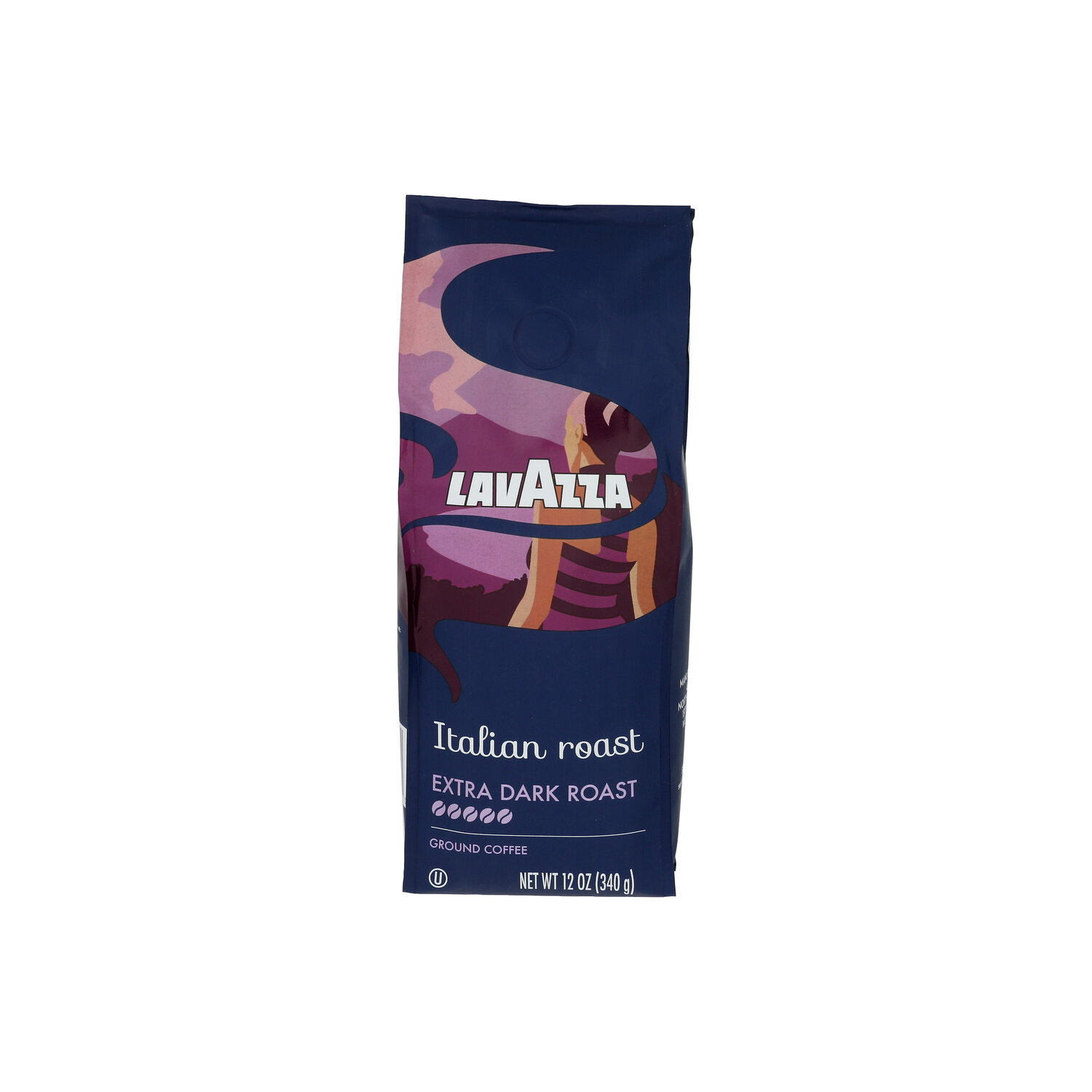LavAzza Italian Extra Dark Roast Ground Coffee - 12 Ounce Image 1 of 2