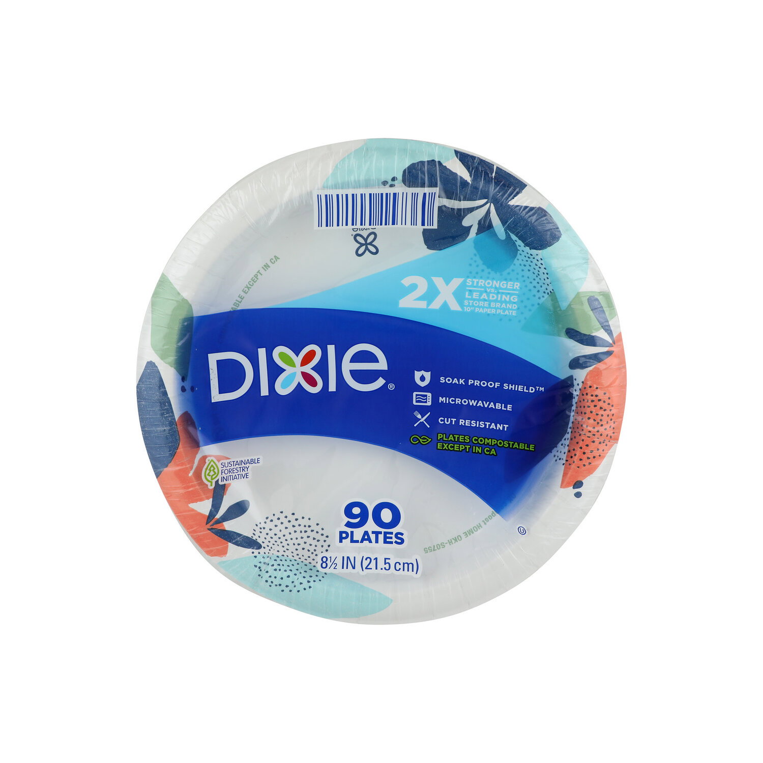 Dixie Heavy Duty Plates - 90 Count Image 1 of 2