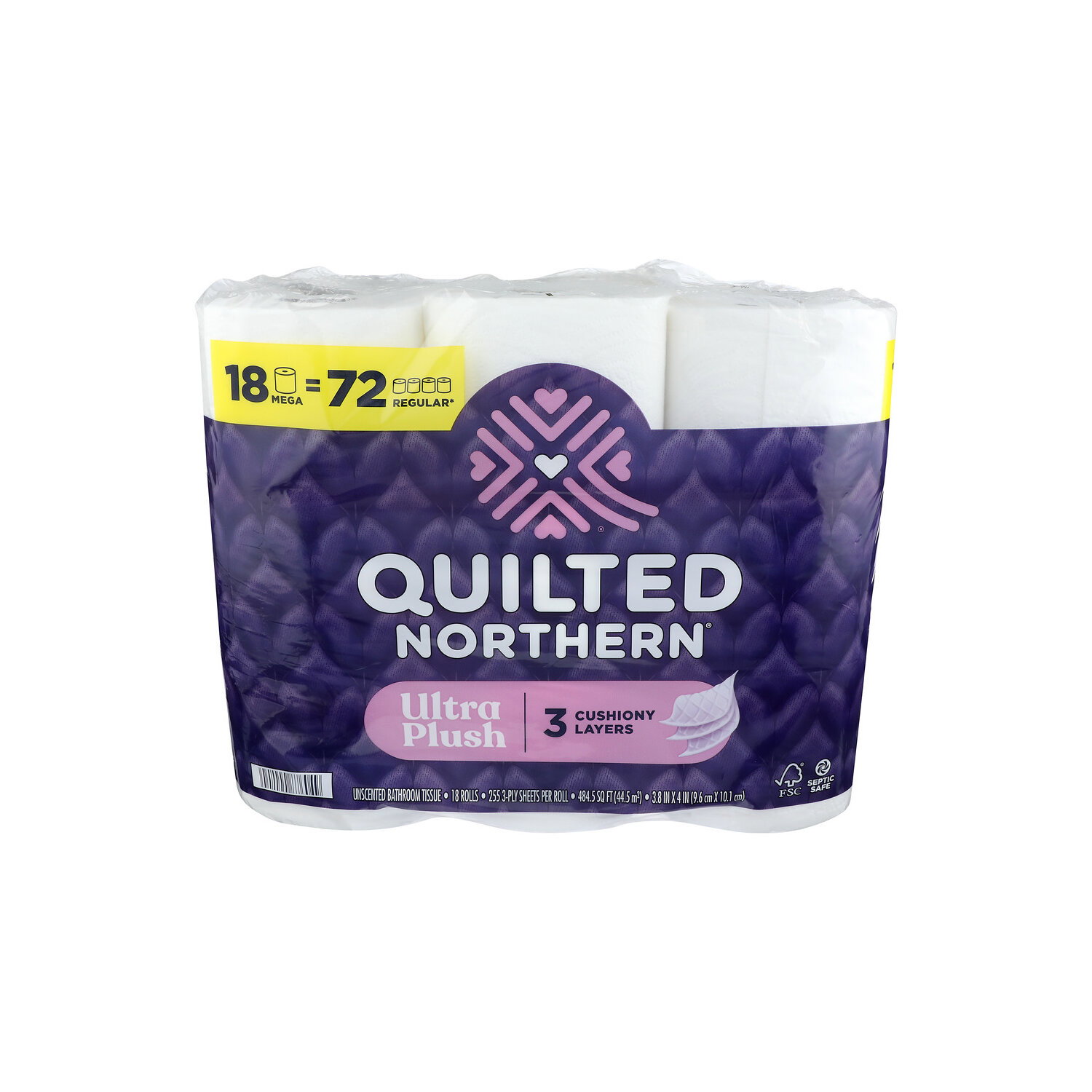 Quilted Northern Ultra Plush Toilet Paper - 26.917 Square foot - 18 Count Image 1 of 2