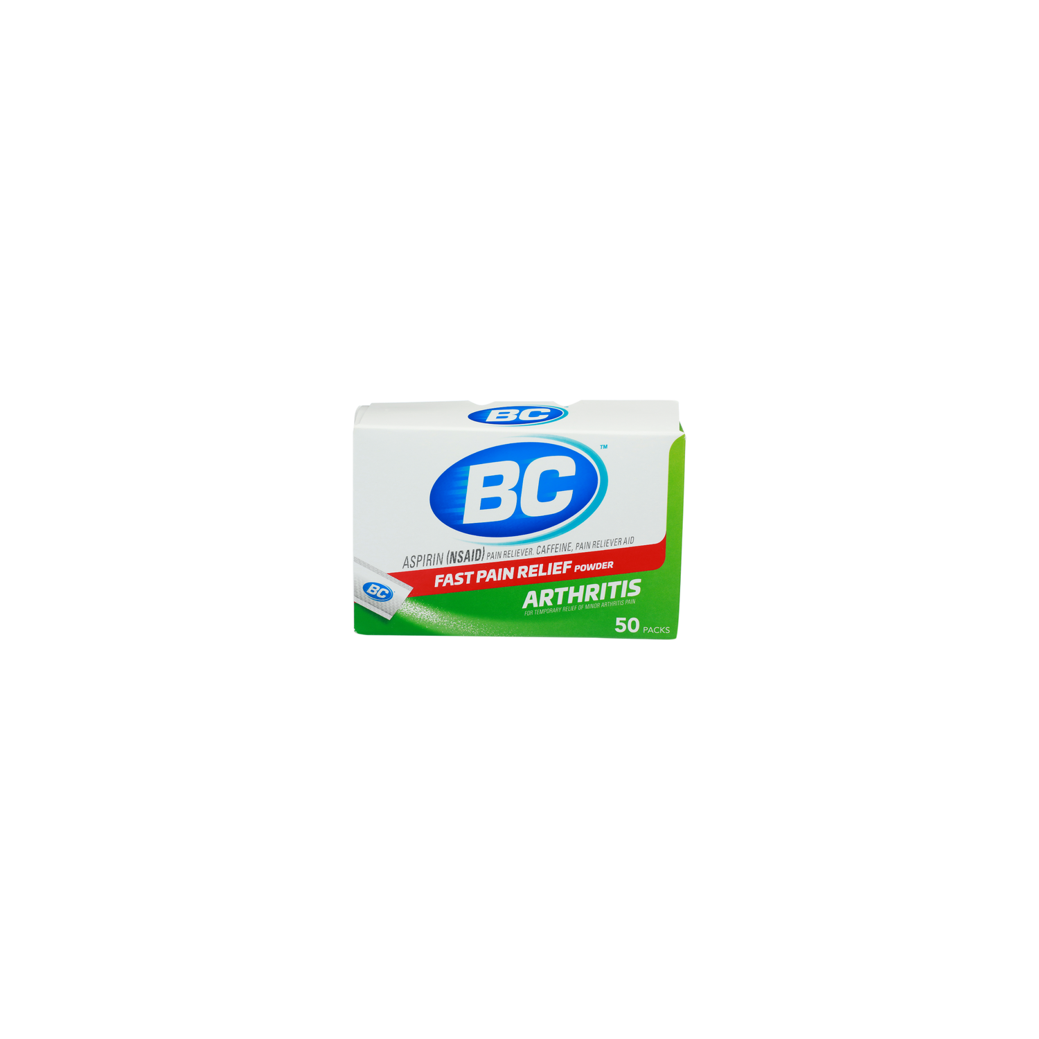 BC Arthritis Fast Acting Pain Relief Powder Packets - 50 Count Image 1 of 4