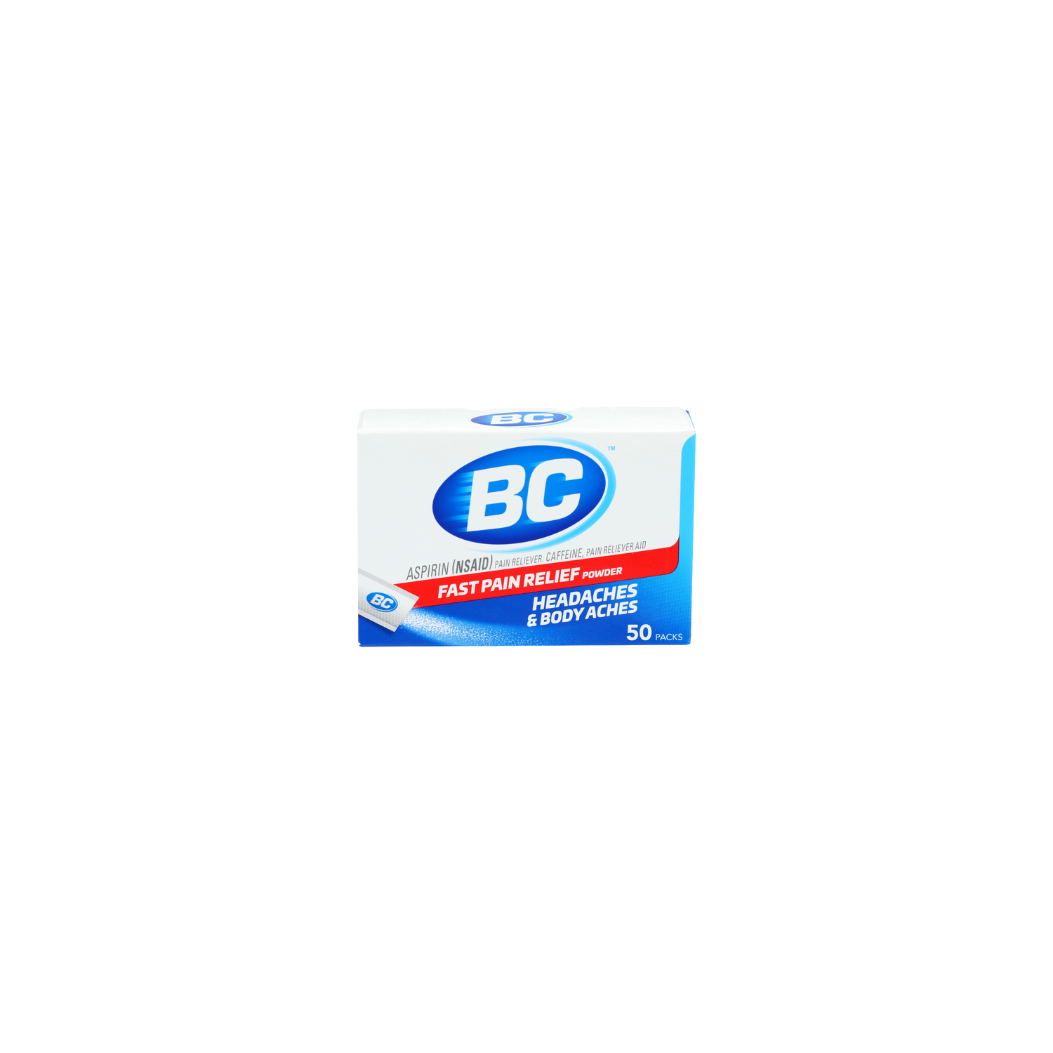 Bc Fast Pain Relief Powder - 50 Count Image 1 of 4