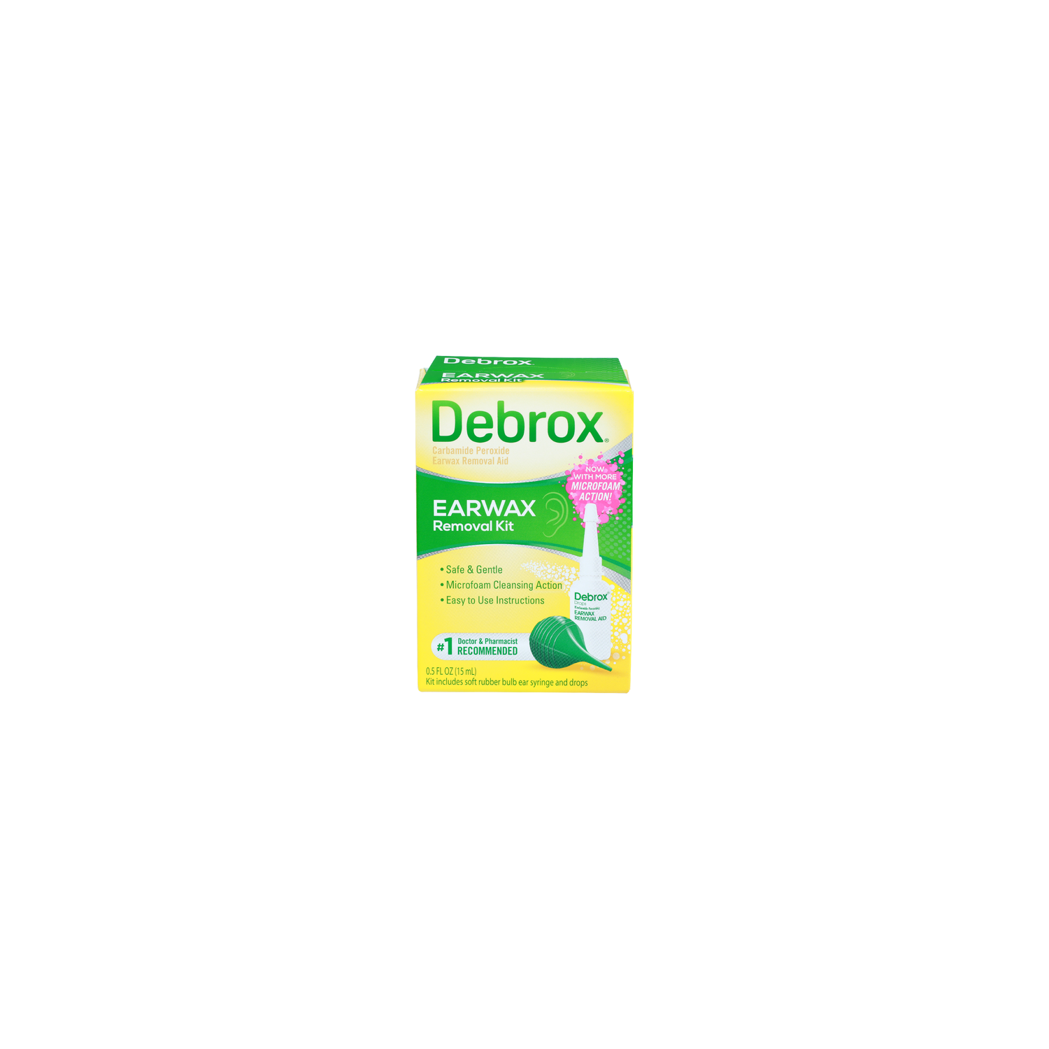 Debrox Earwax Removal Kit - 0.5 Fluid Ounce Image 1 of 4