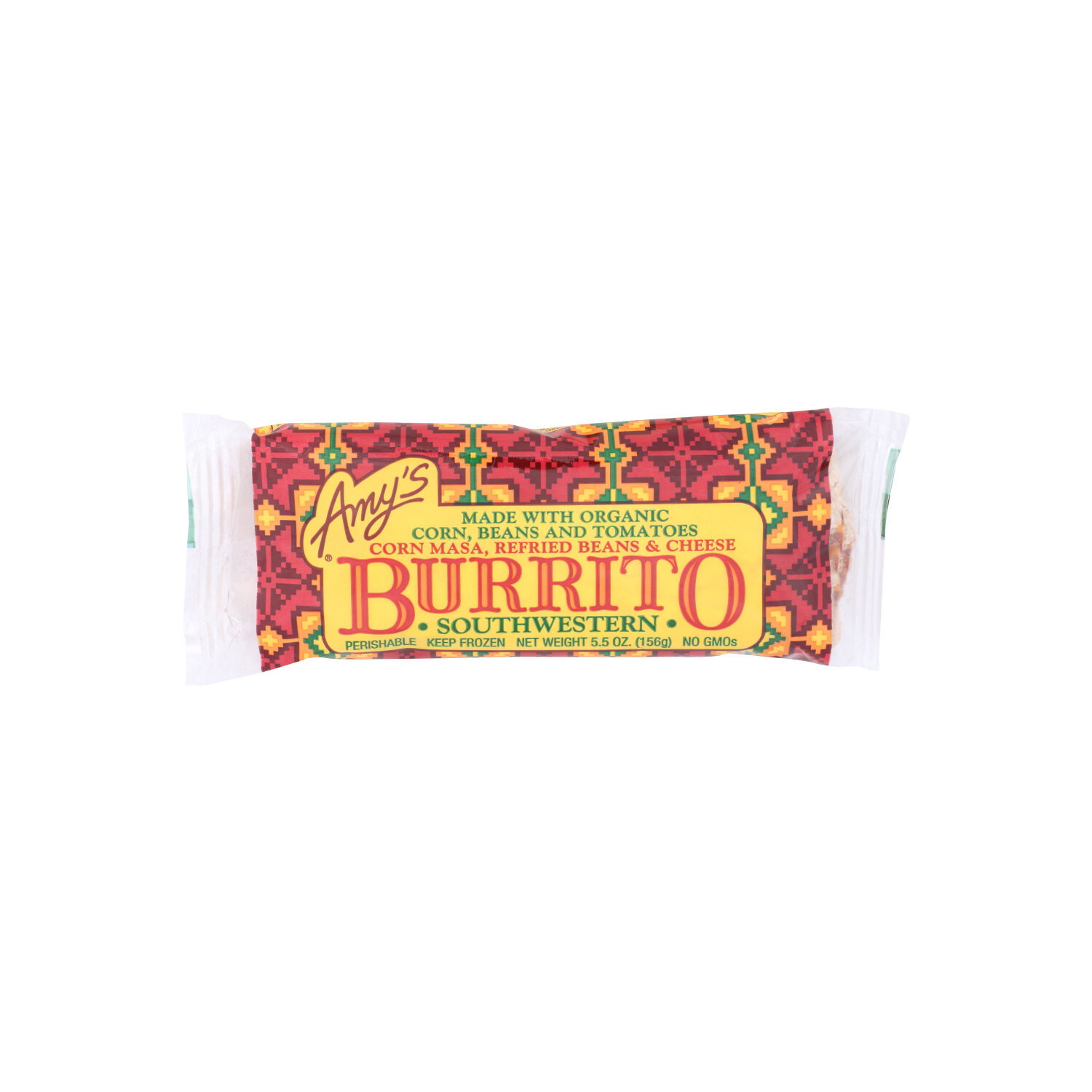AMY's Southwestern Burrito - 5.5 Ounce Image 1 of 2