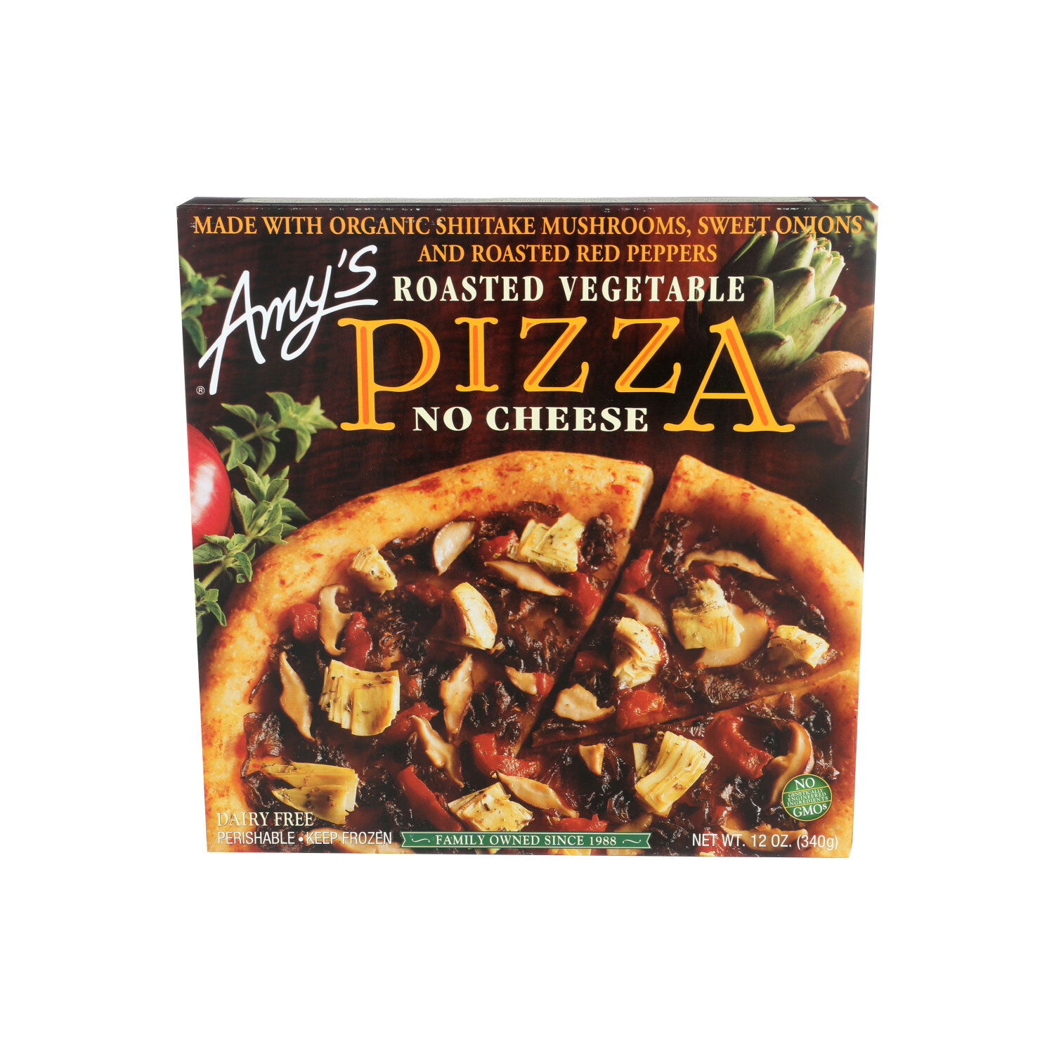 その他 EXAM's PIZZA Amy's Pizza Roasted Vegetable - 12 Ounce - FRESH by Brookshire's