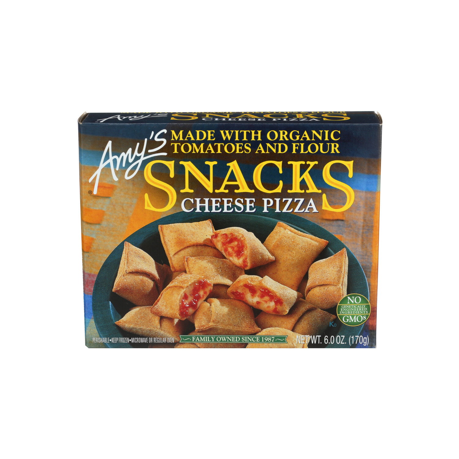 AMY's Snacks Cheese Pizza - 6 Ounce Image 1 of 2