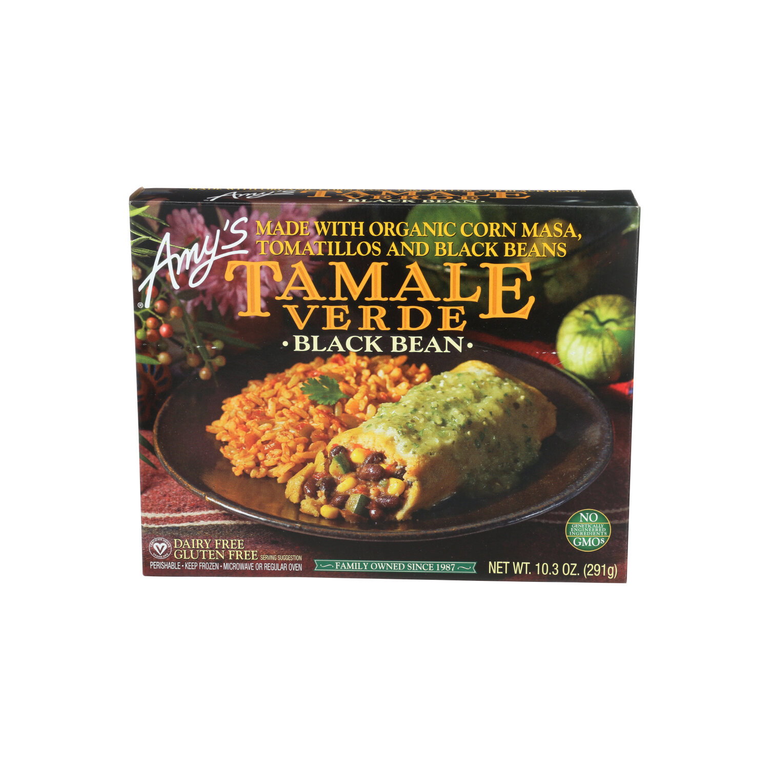 AMY's Tamale Verde Black Bean - 10.3 Ounce - 1 Count Image 1 of 2