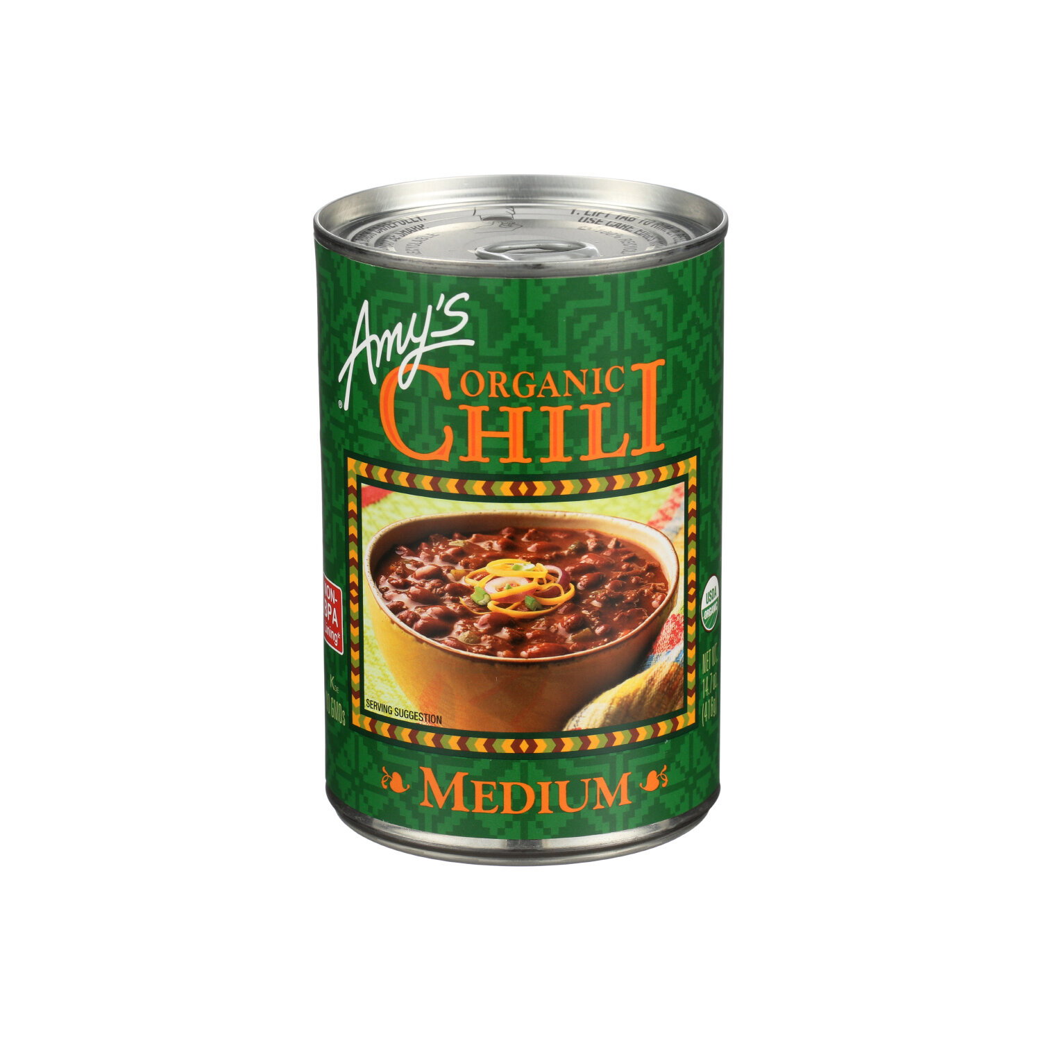 AMY's Medium Chili - 14.7 Ounce Image 1 of 2