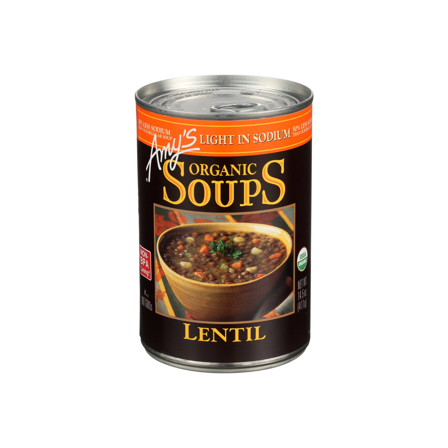 AMY's Soup Lentil - 14.5 Ounce Image 1 of 2