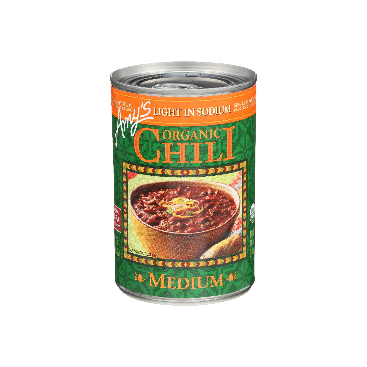 Amy's Organic Medium Chili - 14.7 Ounce Image 1 of 2