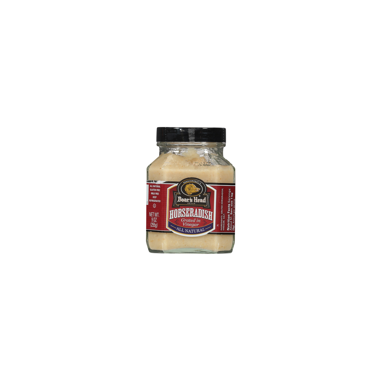 Boar's Head Horseradish Grated In Vinegar - 9 Ounce Image 1 of 4