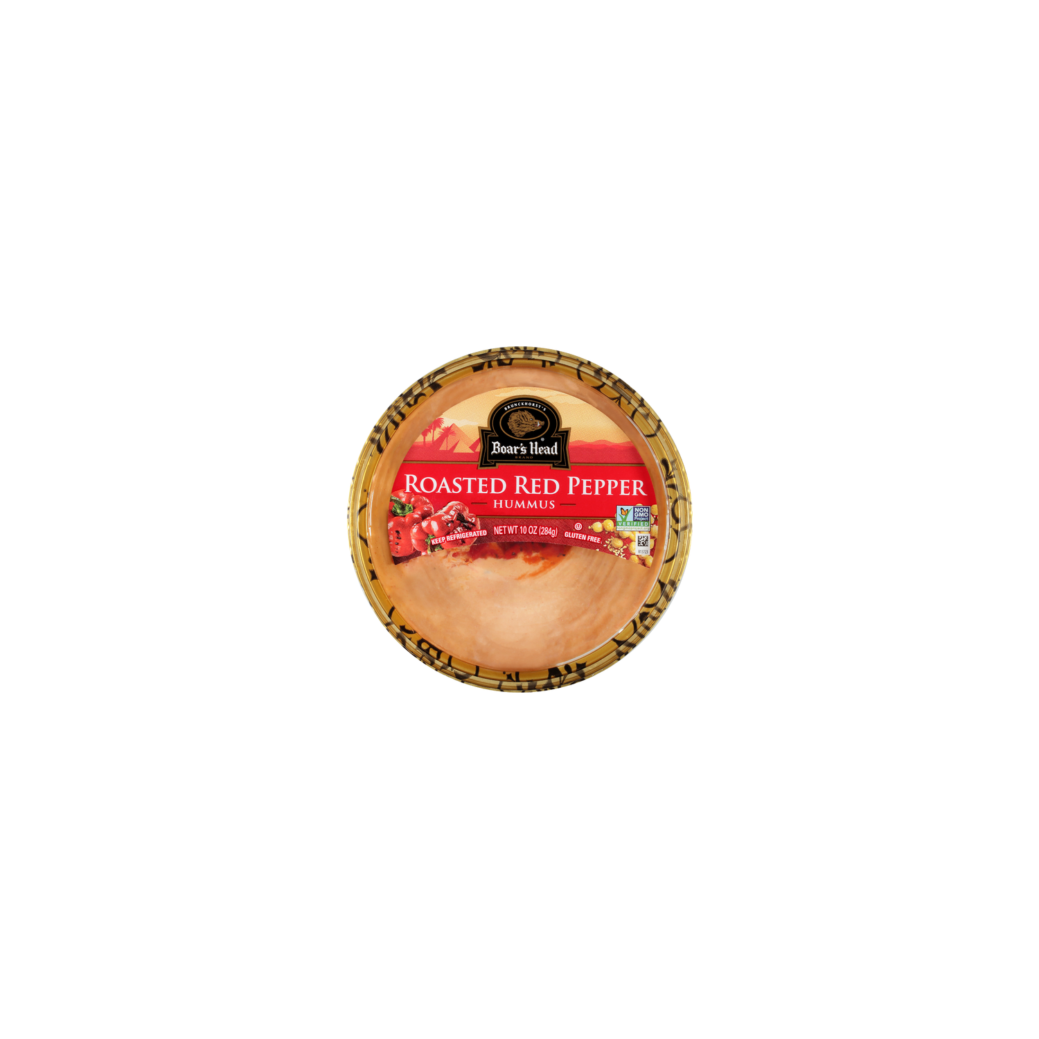 Boar's Head Roasted Red Pepper Hummus - 10 Ounce Image 1 of 4