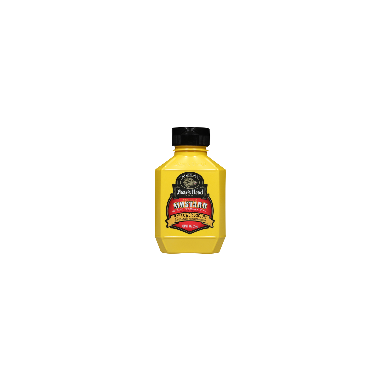 Boar's Head Lower Sodium Yellow Mustard - 9 Ounce Image 1 of 4