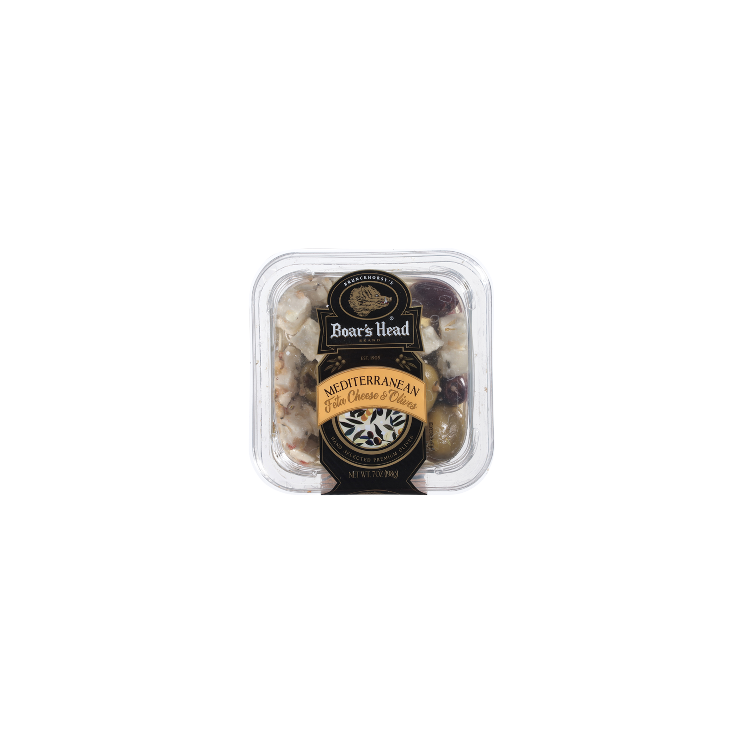 Boar's Head Mediterranean Feta Cheese & Olives - 7 Ounce Image 1 of 4