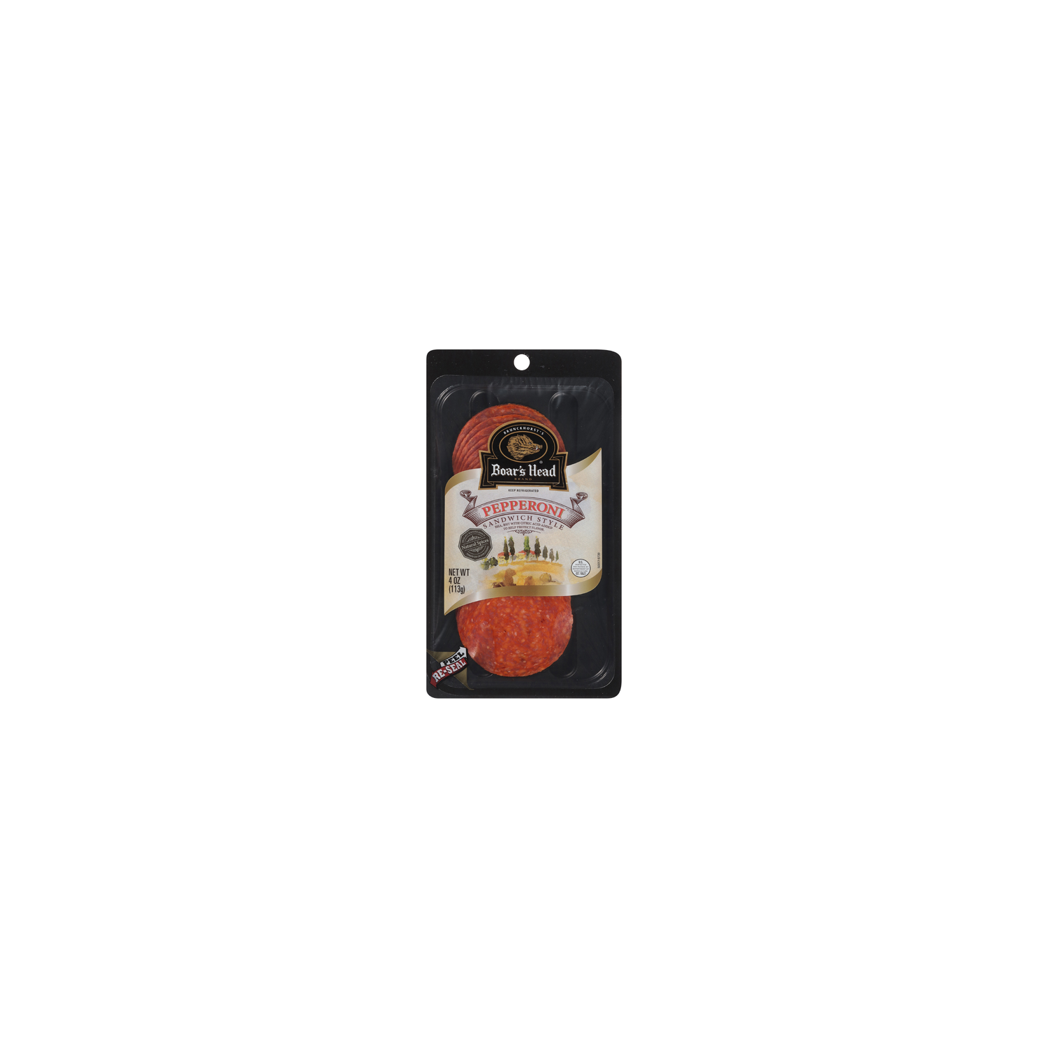 Boar's Head Pepperoni - 4 Ounce Image 1 of 4