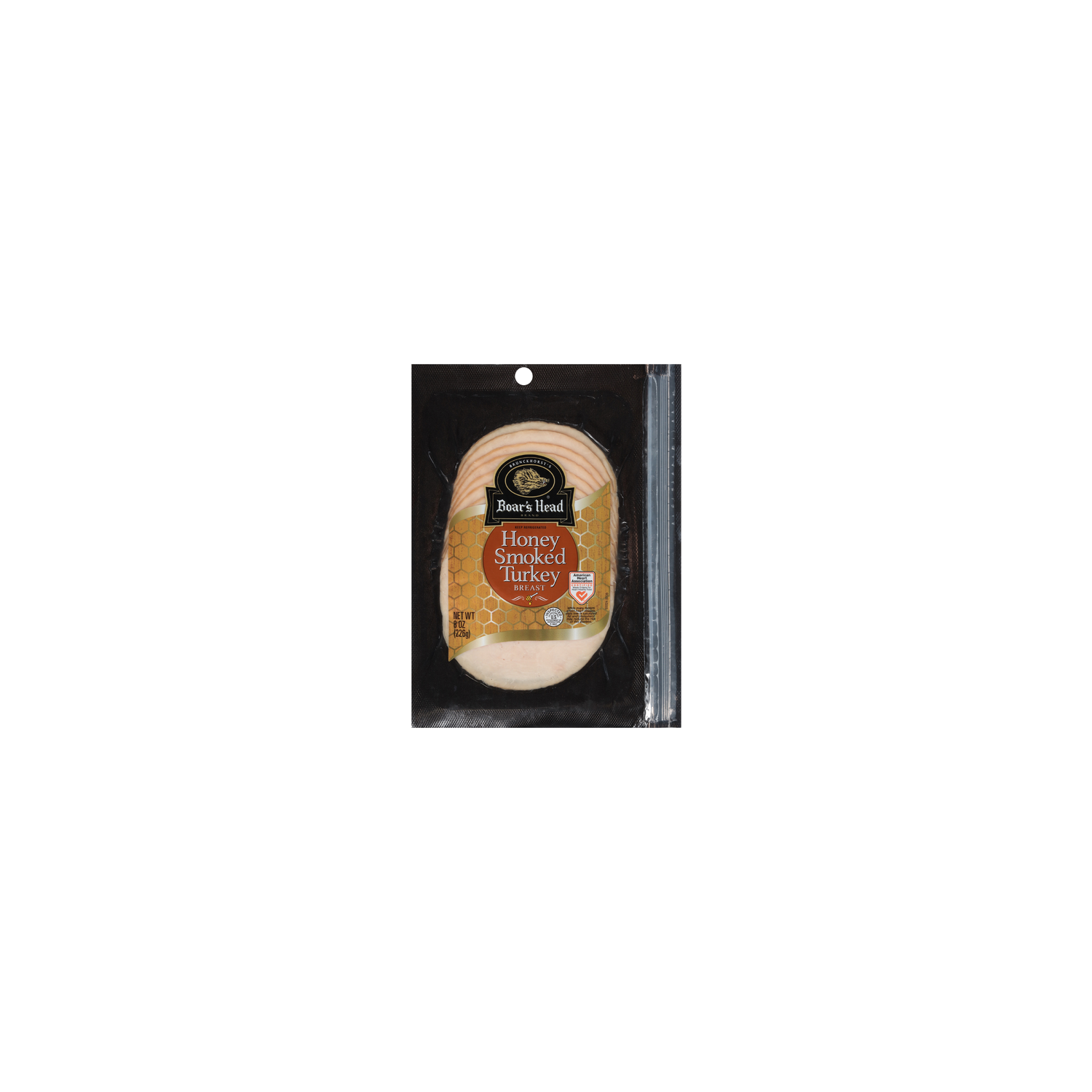Boar's Head Honey Smoked Turkey Breast - 8 Ounce Image 1 of 4