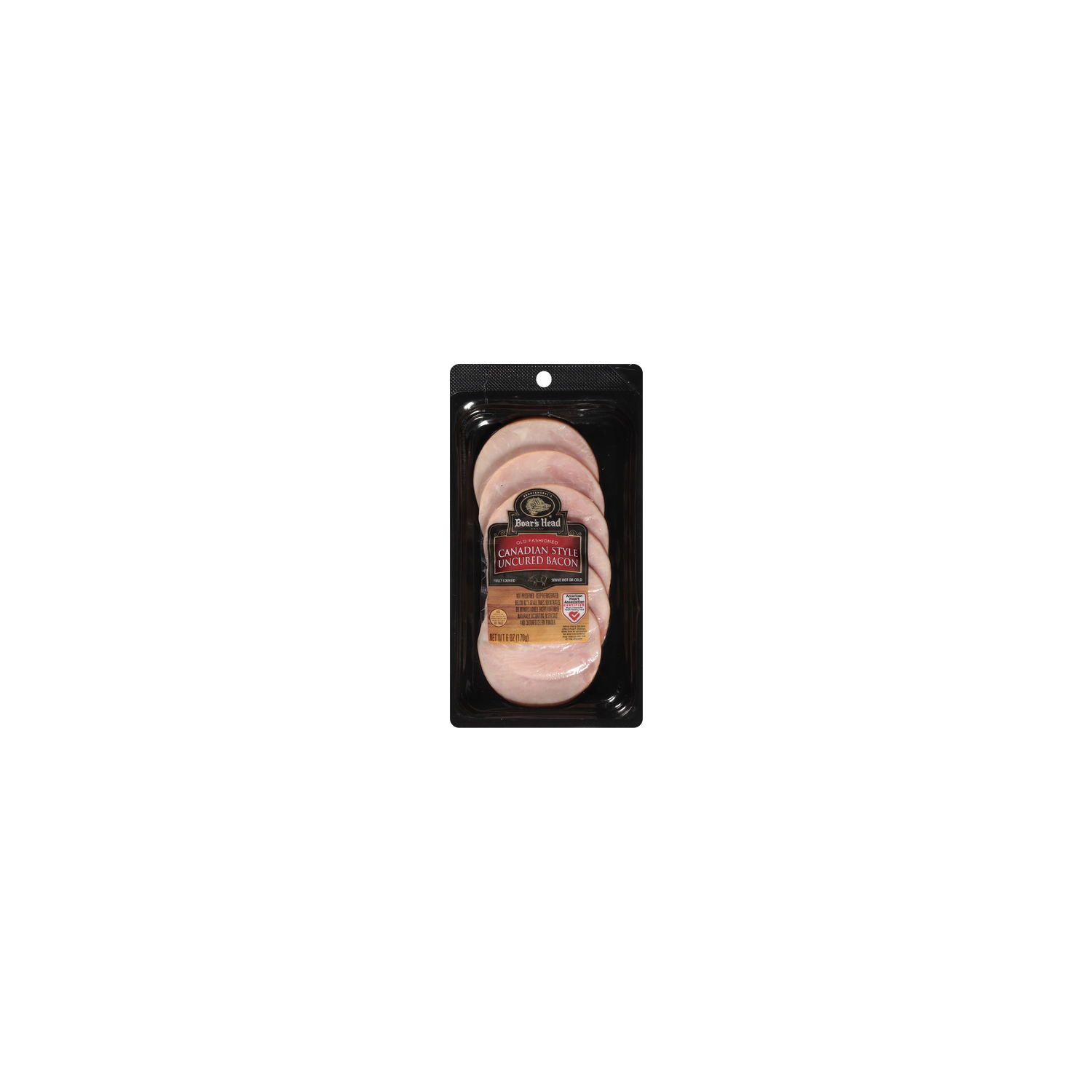 Boar's Head Canadian Bacon - 6 Ounce Image 1 of 4
