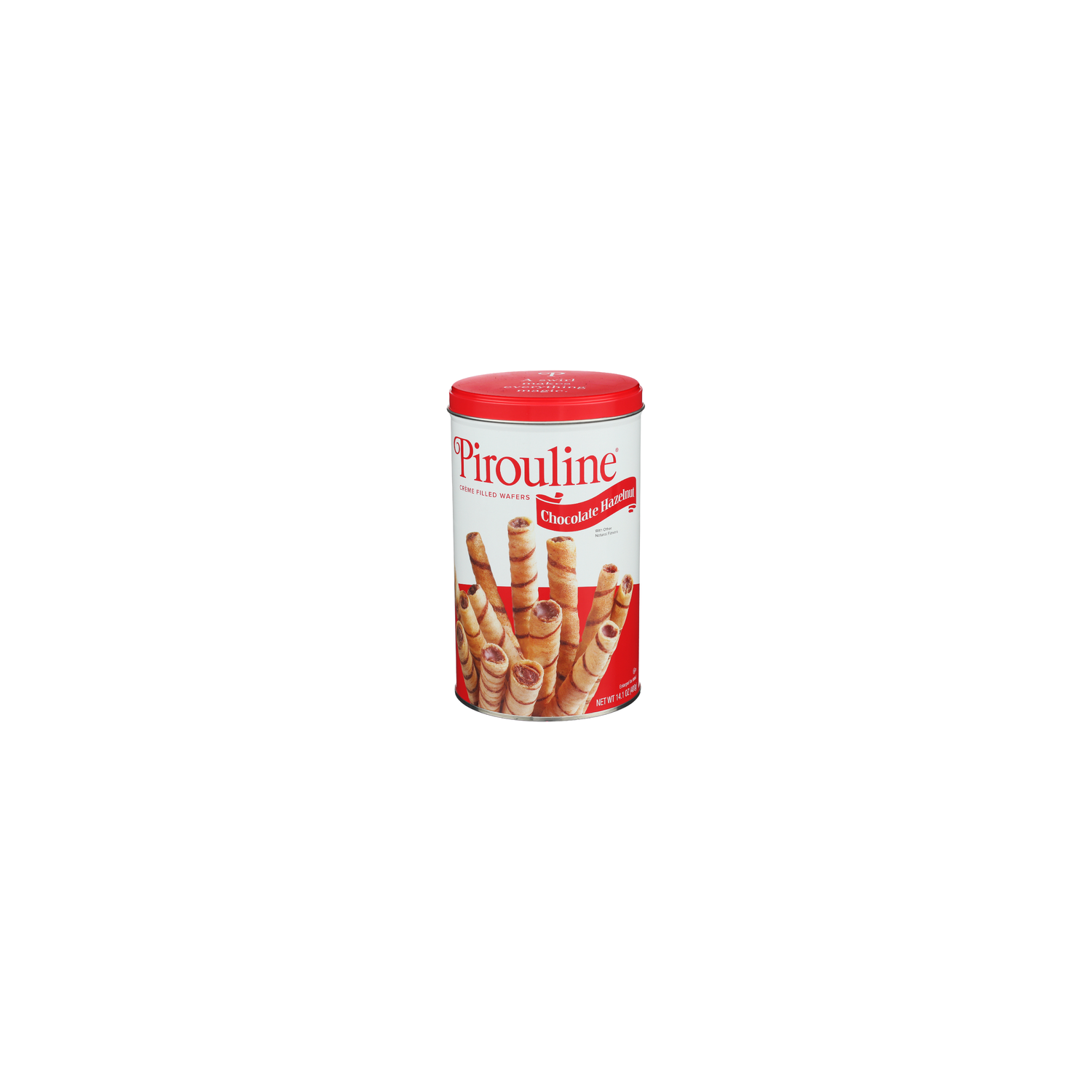Pirouline Crème Filled Wafers Chocolate Hazelnut Tin Créme Rolled - 14.1 Ounce Image 1 of 2