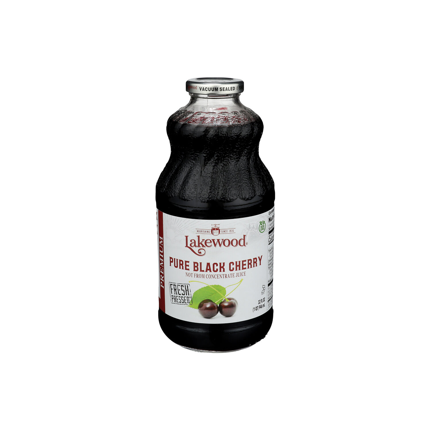 Lakewood Black Cherry Pure Juice - 32 Fluid Ounce Image 1 of 4
