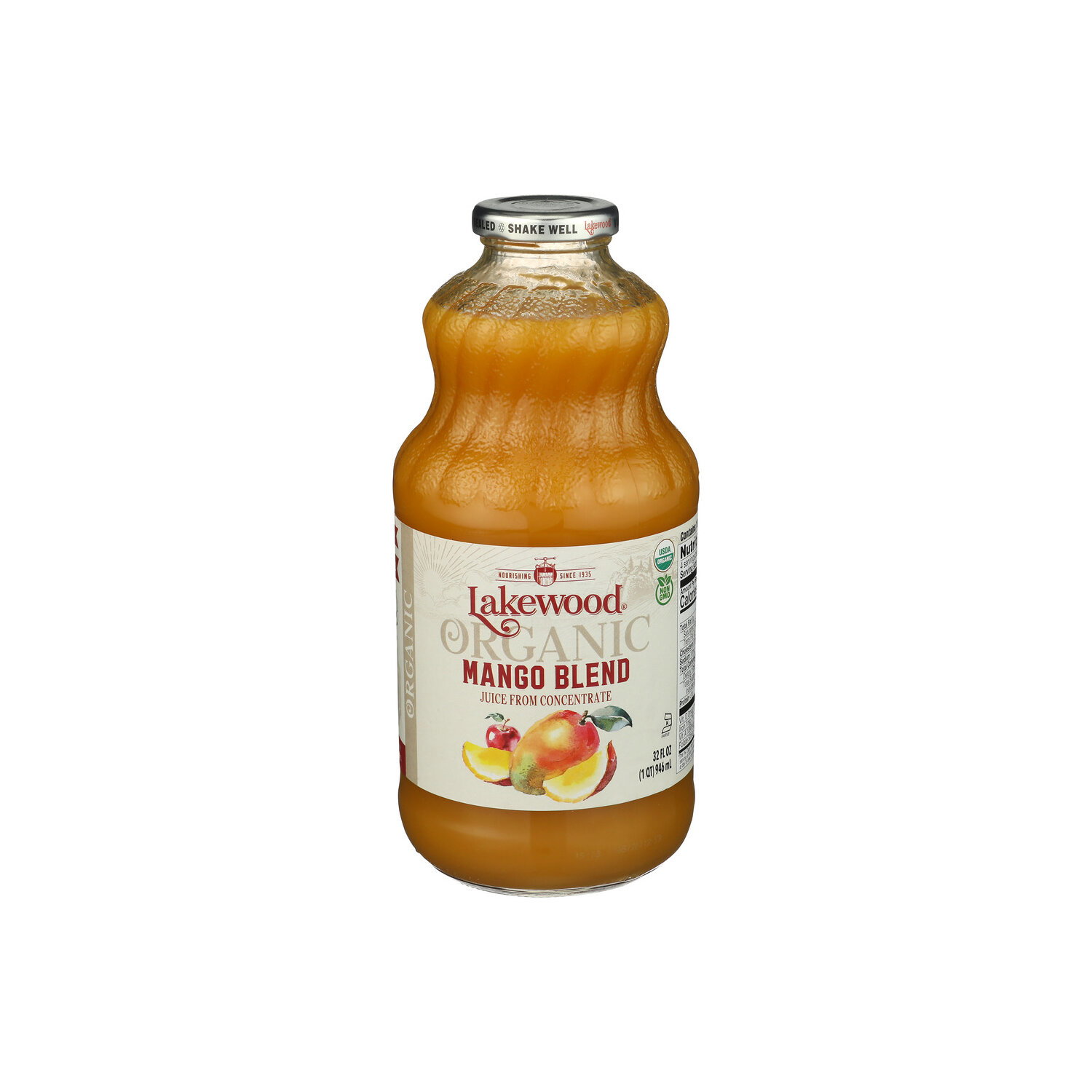 Lakewood Organic Mango Blend Juice - 32 Fluid Ounce Image 1 of 4