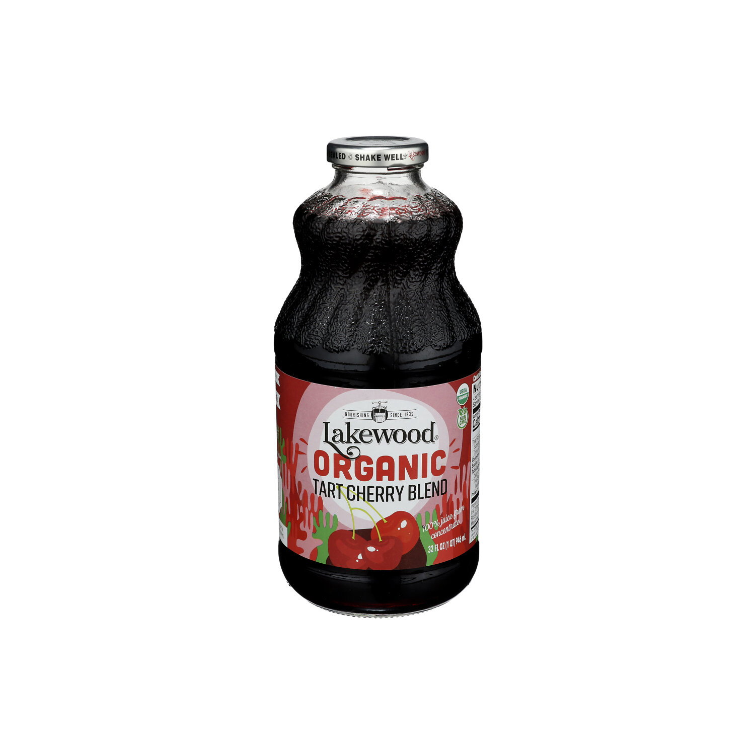 Lakewood Tart Cherry Organic Blend Juice Og - 32 Fluid Ounce Image 1 of 4