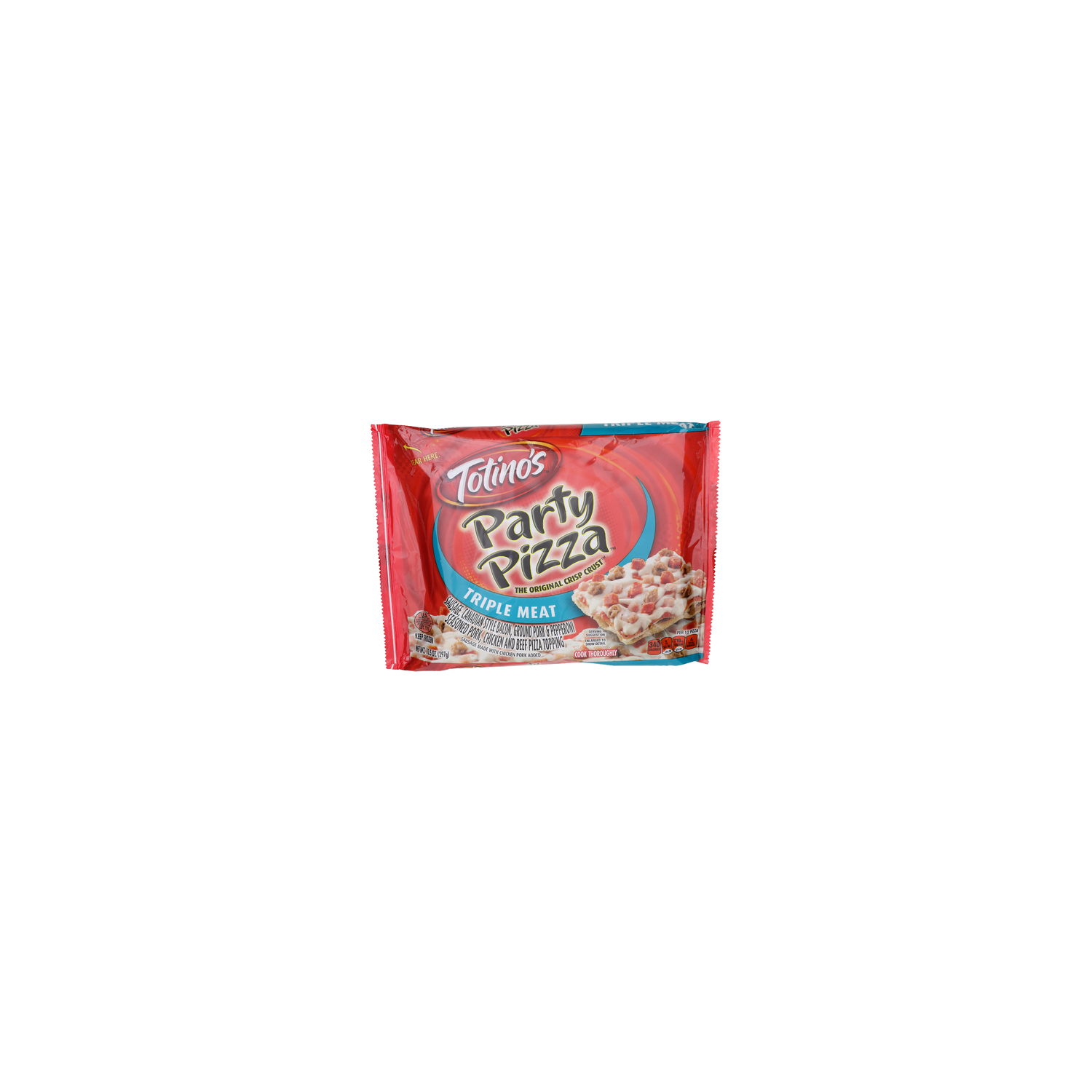 Totino's Triple Meat Party Pizza - 10.5 Ounce Image 1 of 4