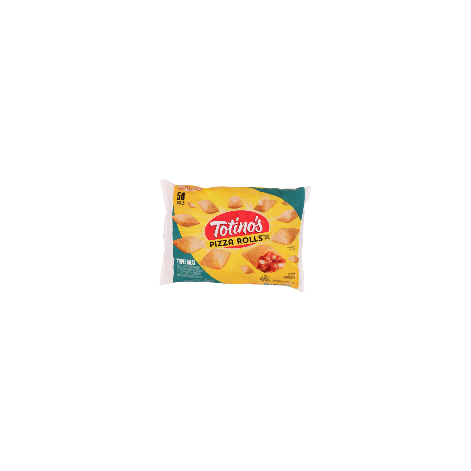 TOTINO's Pizza Rolls - 0.496 Ounce - 50 Count Image 1 of 4