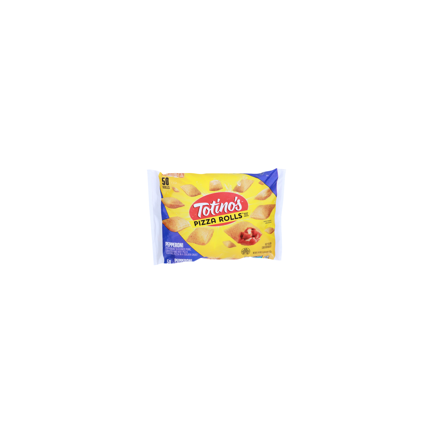 TOTINO's Pepperoni Pizza Rolls - 0.496 Ounce - 50 Count Image 1 of 4
