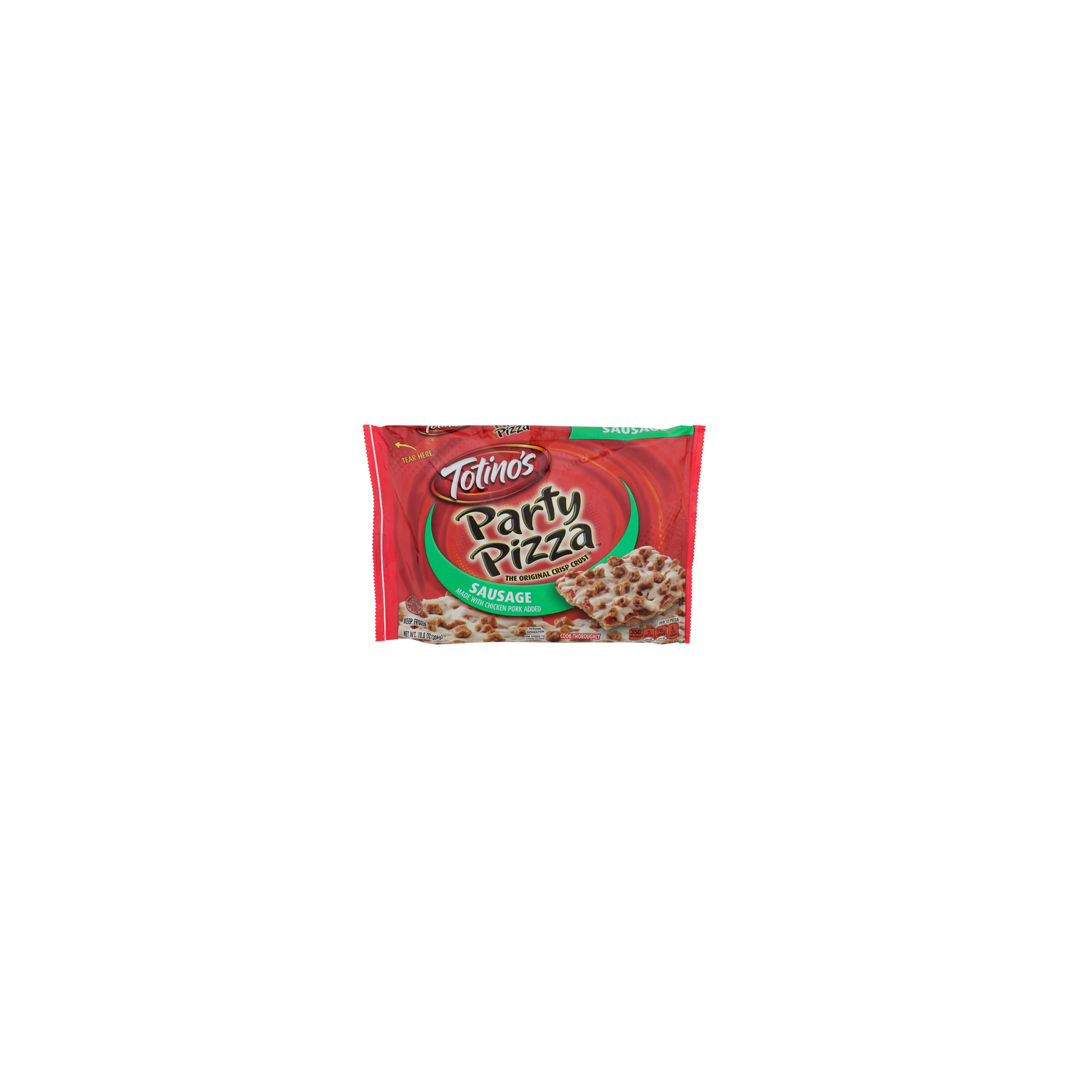 TOTINO's Sausage Party Pizza - 10.8 Ounce Image 1 of 2