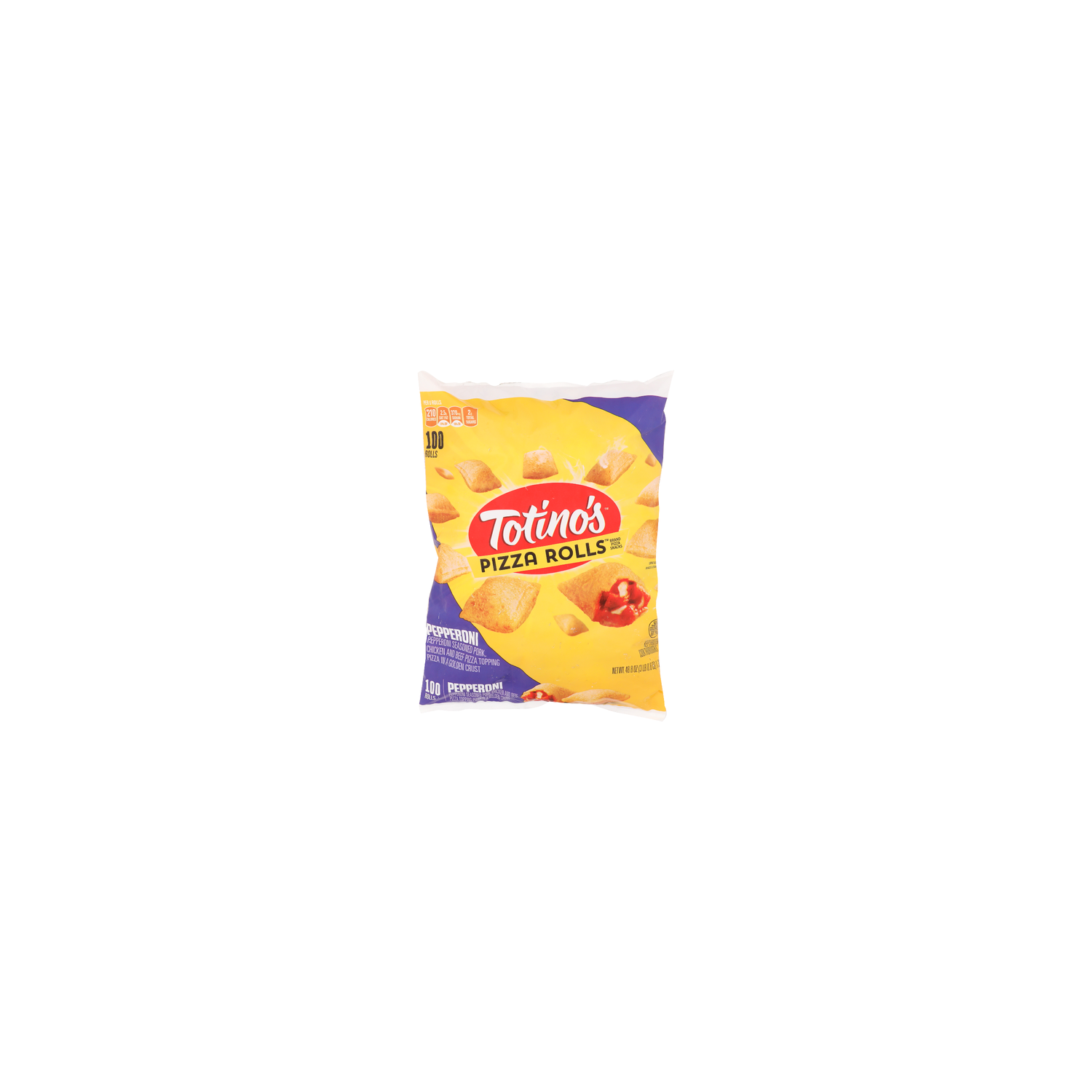 Totino's Pepperoni Pizza Rolls - 0.488 Ounce - 100 Count Image 1 of 4