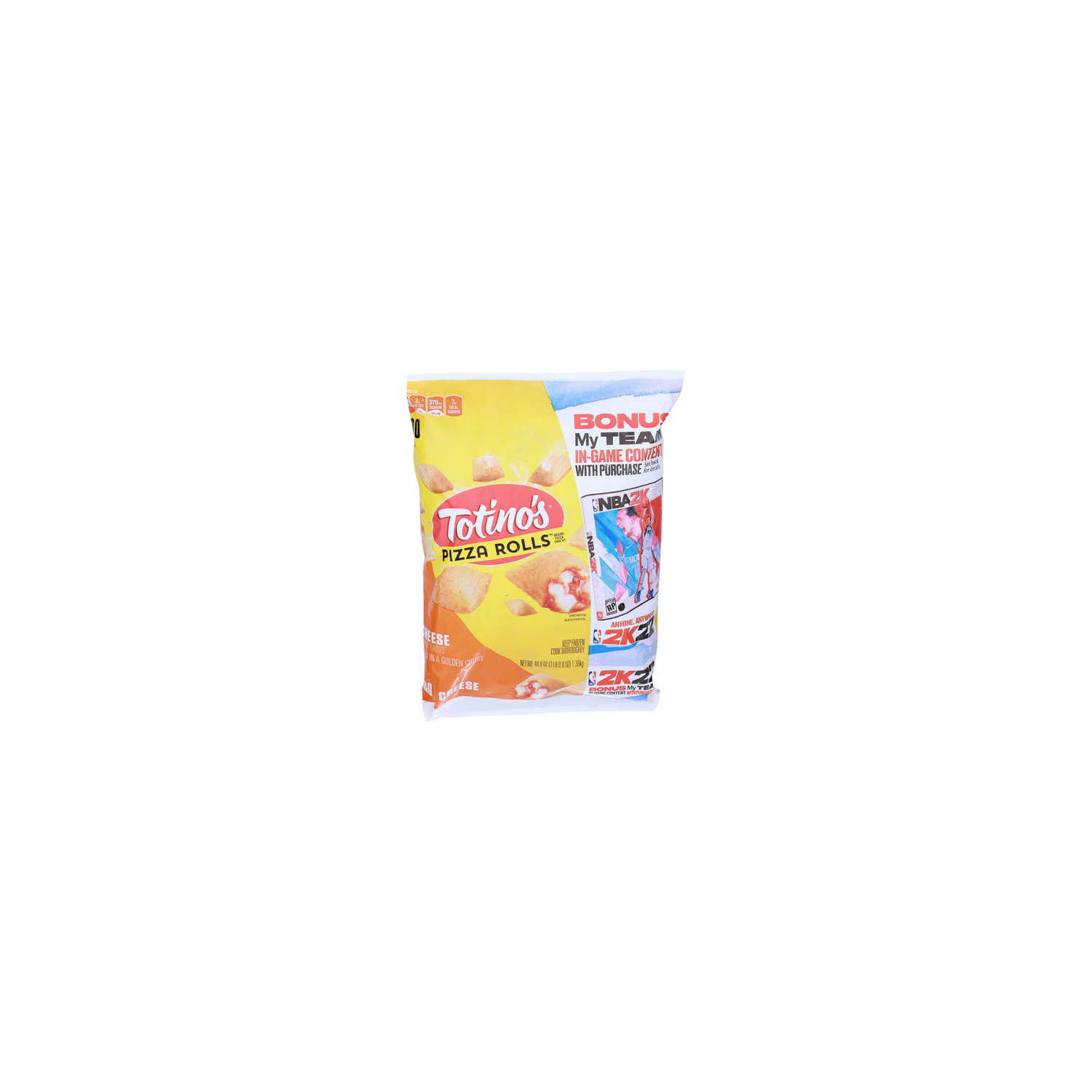 TOTINO's Cheese Pizza Rolls - 0.488 Ounce - 100 Count Image 1 of 4