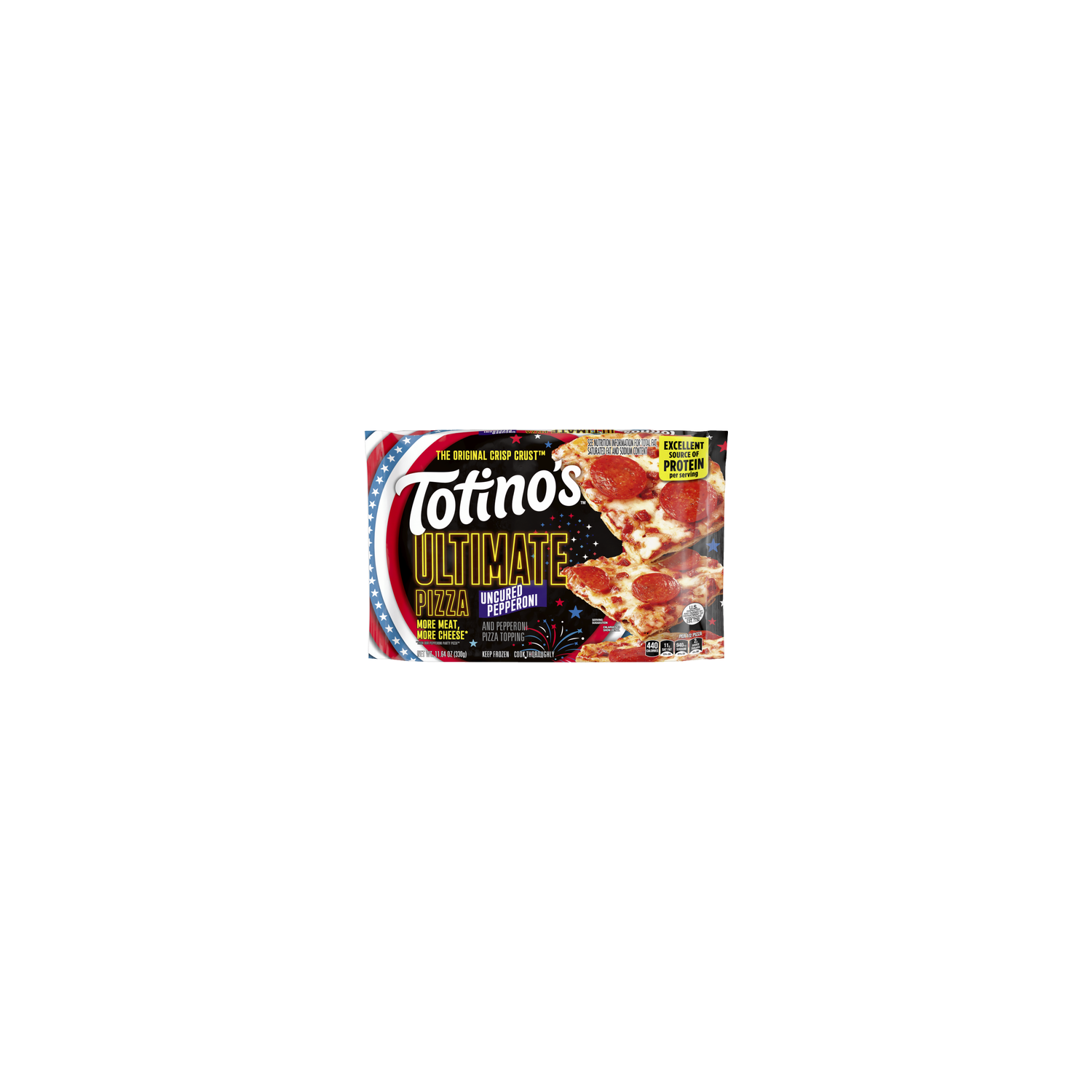 Totino's Ultimate Pepperoni Pizza - 11.64 Ounce