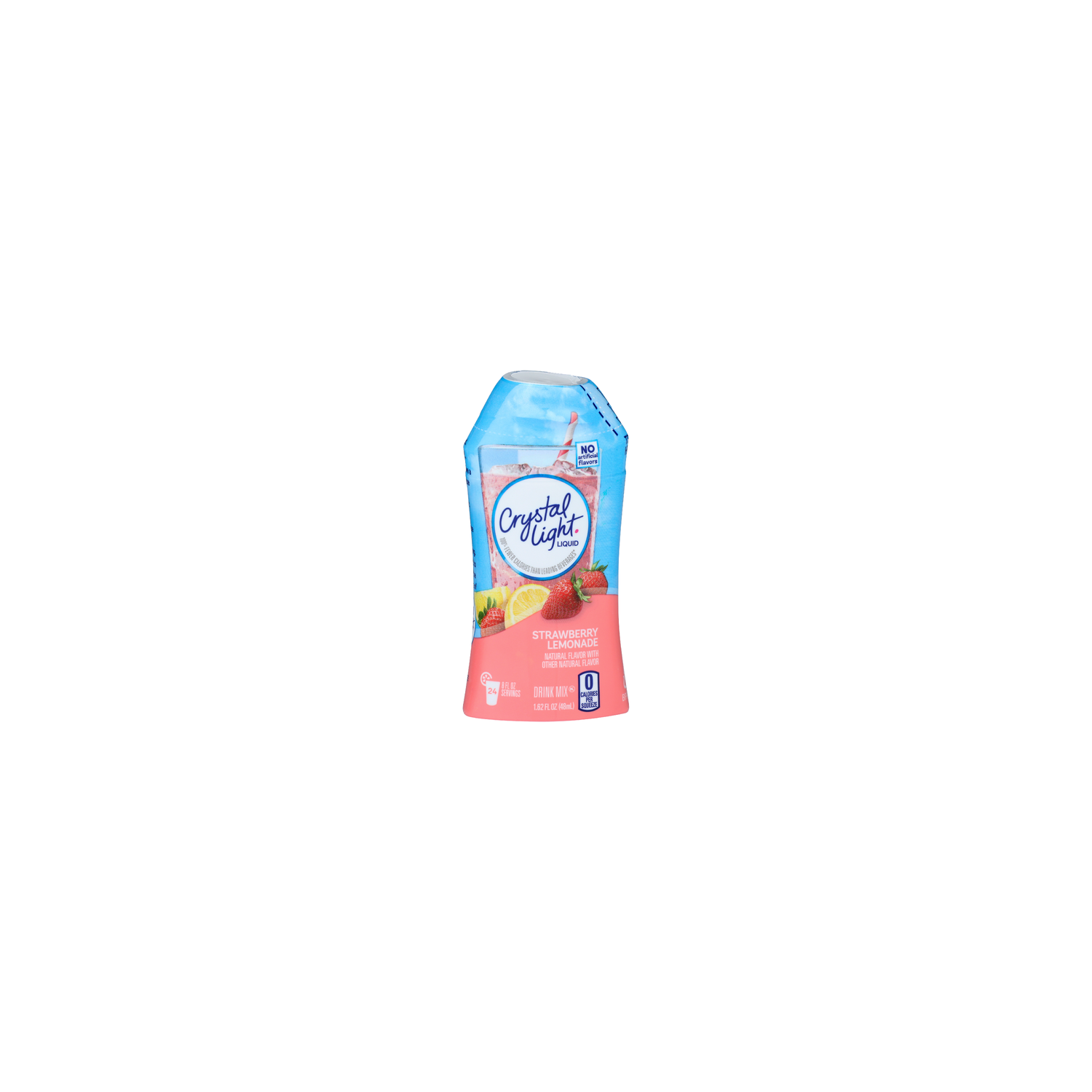 Crystal Light Liquid Strawberry Lemonade Drink Mix - 0.068 Fluid Ounce - 24 Count Image 1 of 4