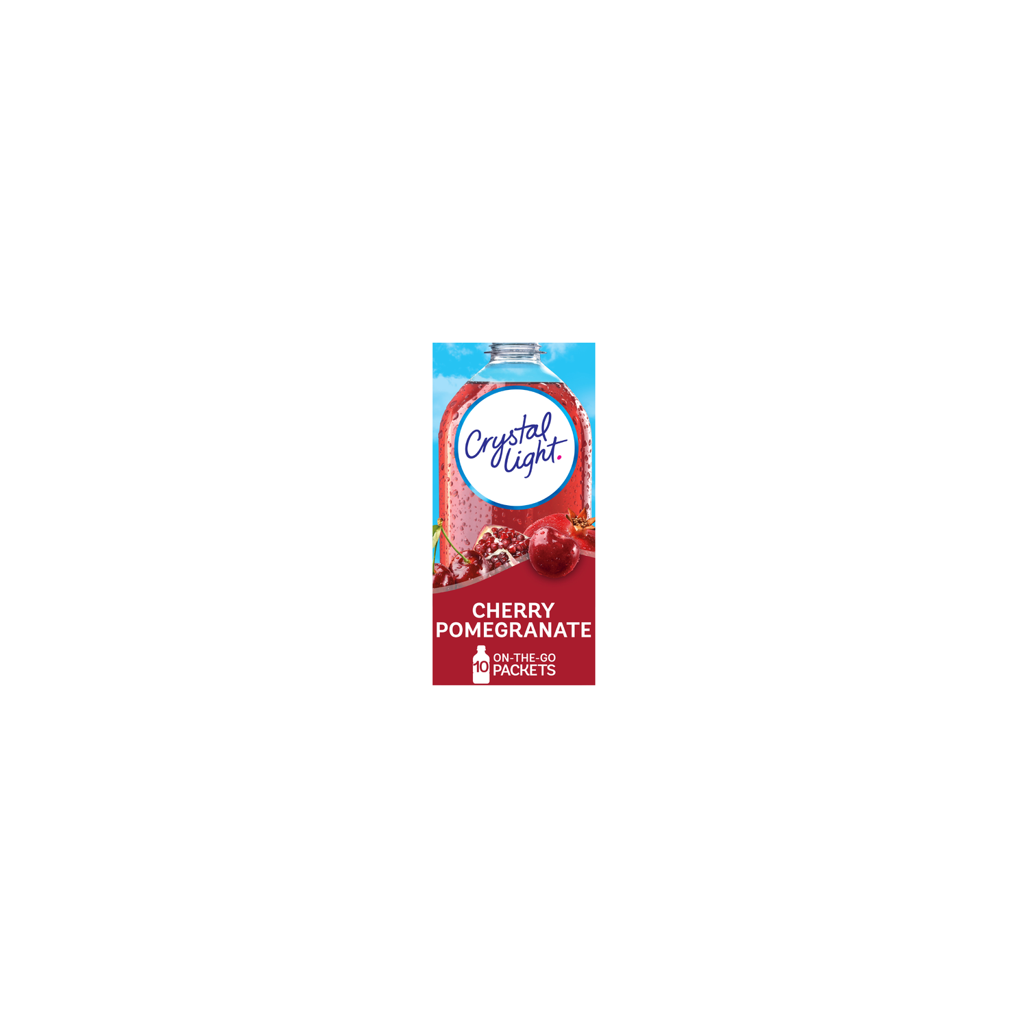 Crystal Light Cherry Pomegranate Drink Mix - 0.11 Ounce - 10 Count Image 1 of 4