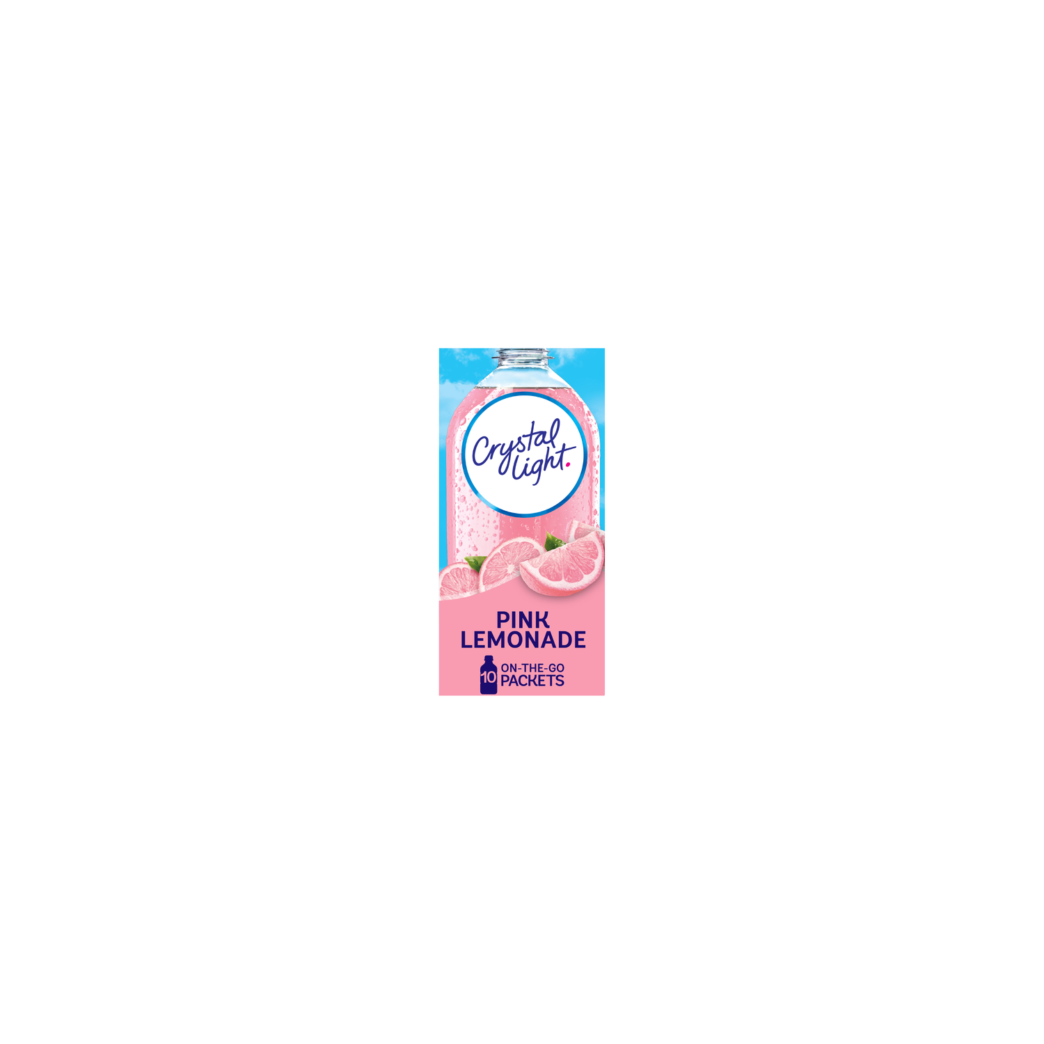 Crystal Light Drink Mix Pink Lemonade - 0.13 Ounce - 10 Count Image 1 of 4