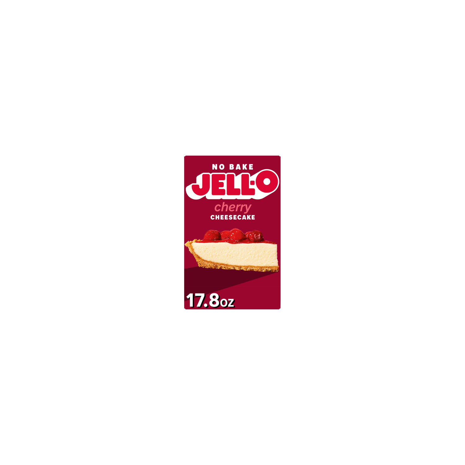 Jell-O Cherry Cheesecake No Bake Dessert Kit - 17.8 Ounce Image 1 of 4