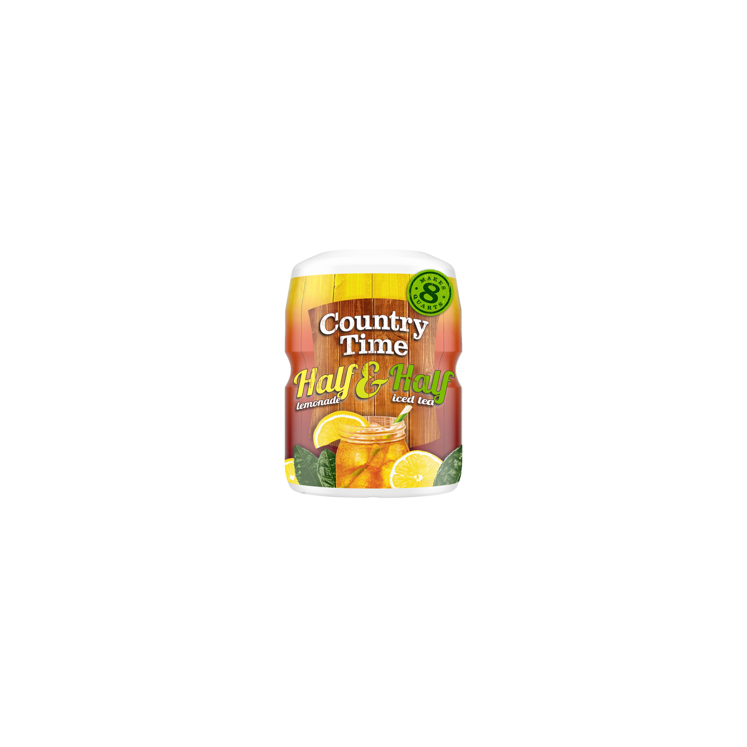 Country Time Lemonade Half Lemonade & Half Iced Tea - 19 Fluid Ounce Image 1 of 4