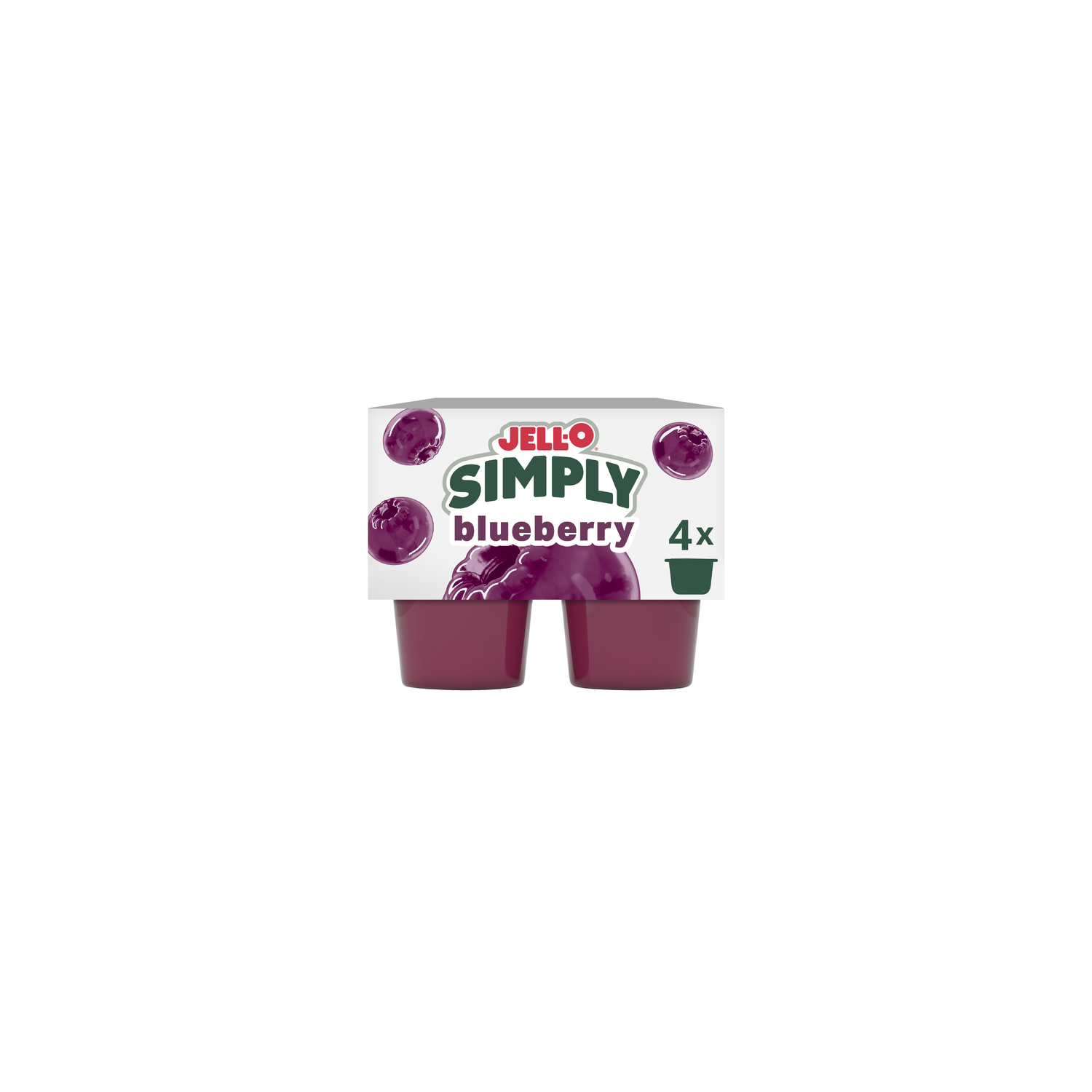 Jell-O Simply Gelatin Snack Cups - 13.5 Ounce Image 1 of 4