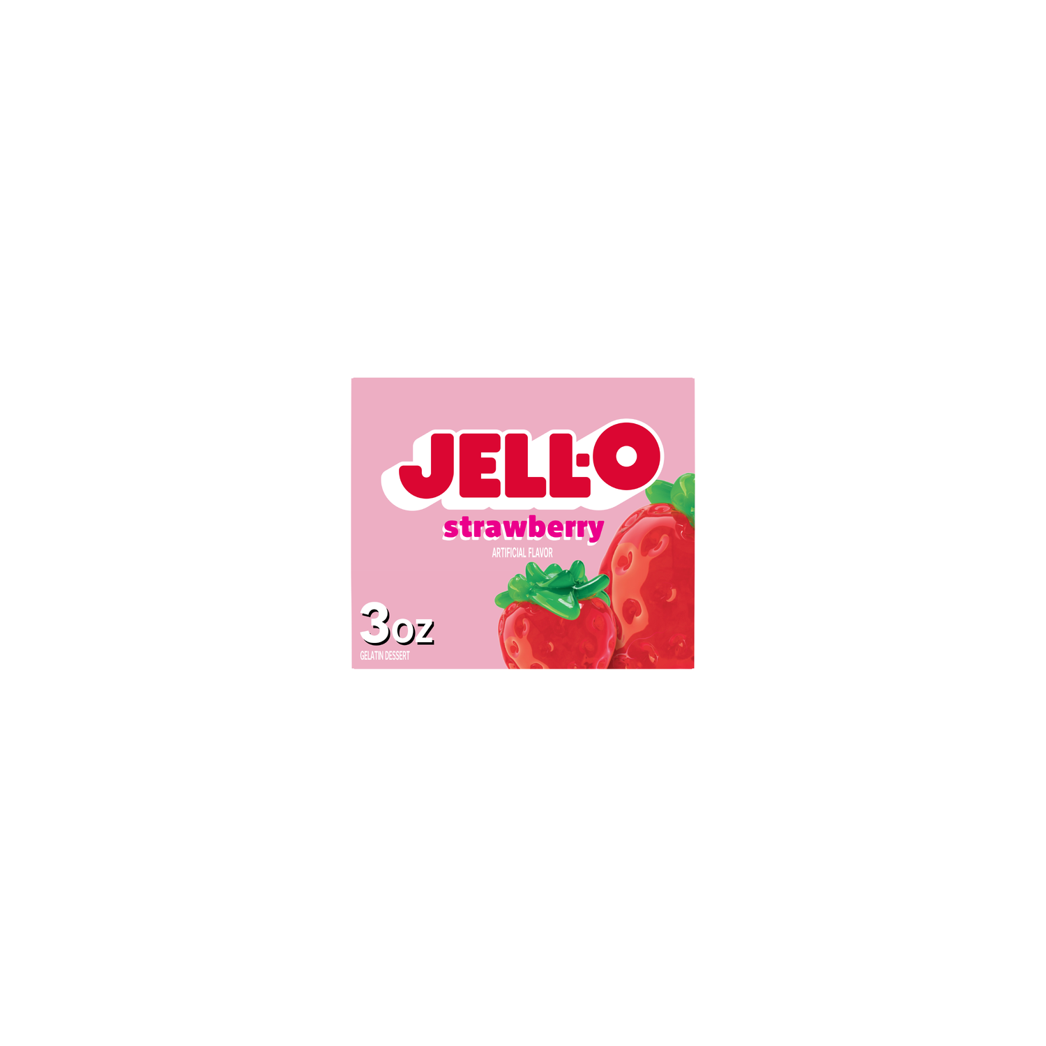 Jell-O Strawberry Gelatin Dessert - 3 Ounce Image 1 of 4
