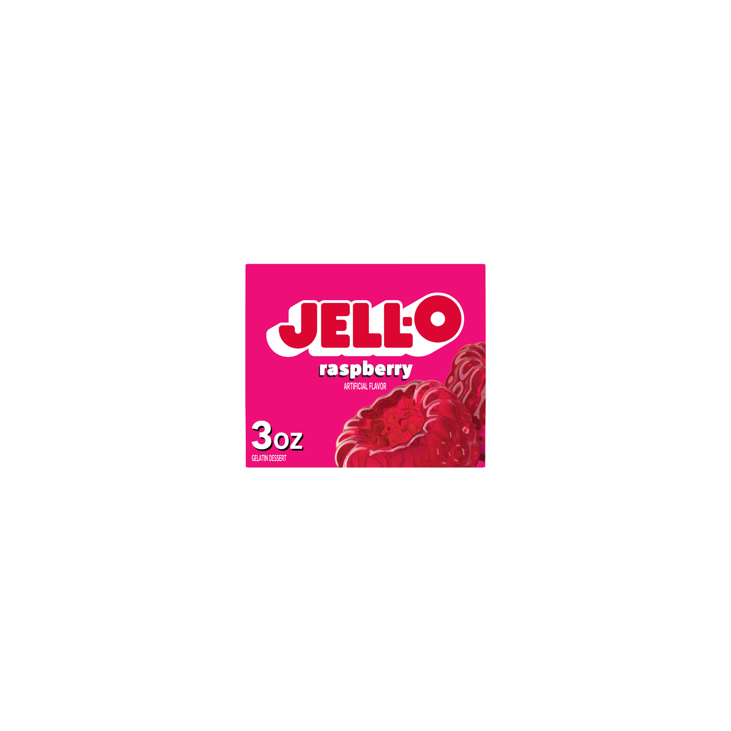 Jell-O Raspberry Gelatin Dessert - 3 Ounce Image 1 of 4