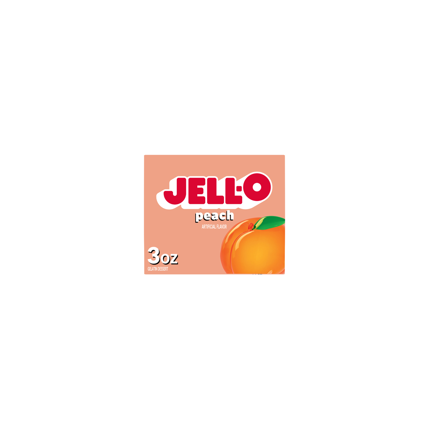Jell-O Peach Gelatin Dessert - 3 Ounce Image 1 of 4