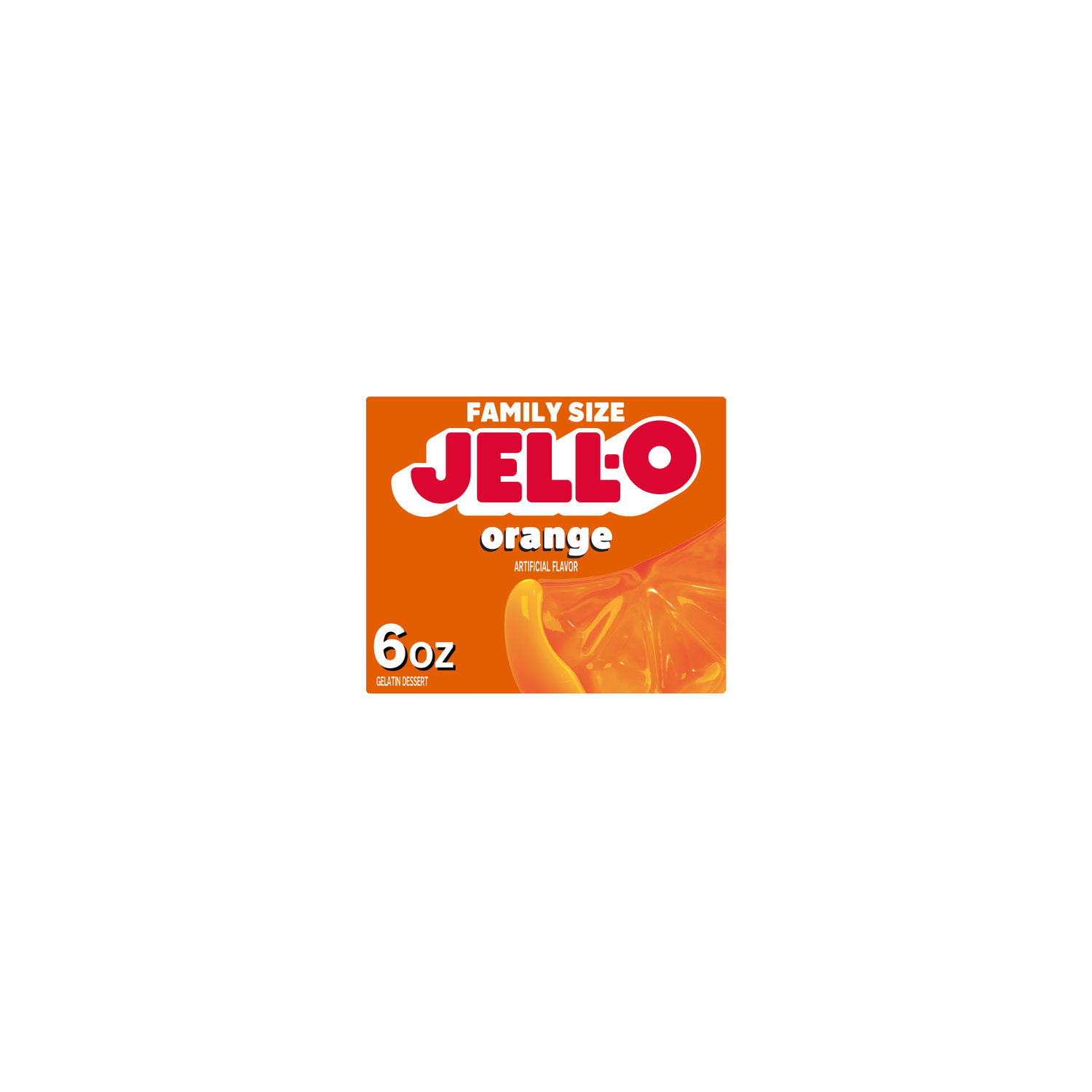 Jell-O Orange Gelatin Dessert - 6 Ounce Image 1 of 4