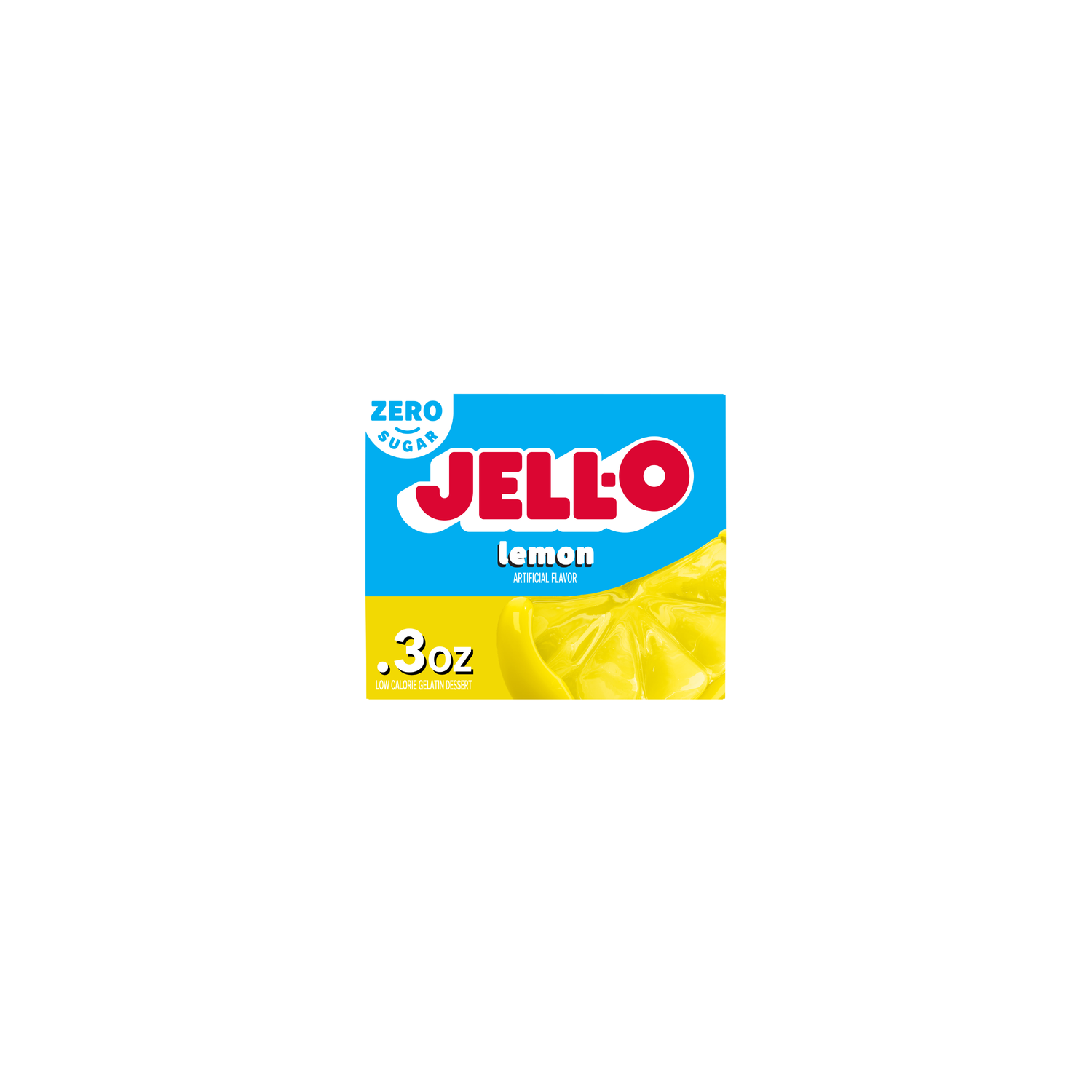 Jell-O Lemon Gelatin Dessert - 0.3 Ounce Image 1 of 4
