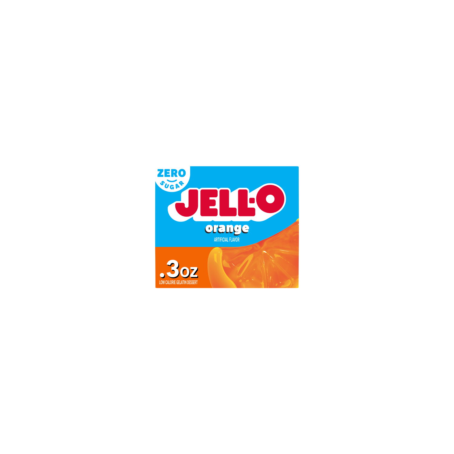 Jell-O Orange Gelatin Dessert - 0.3 Ounce Image 1 of 4