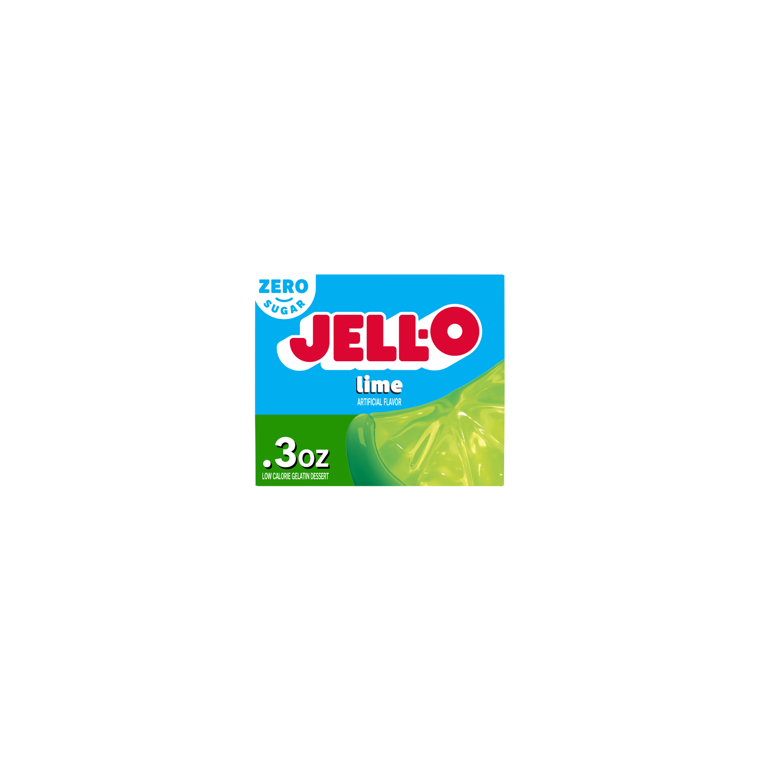 Jell-O Lime Gelatin Dessert - 0.3 Ounce Image 1 of 4