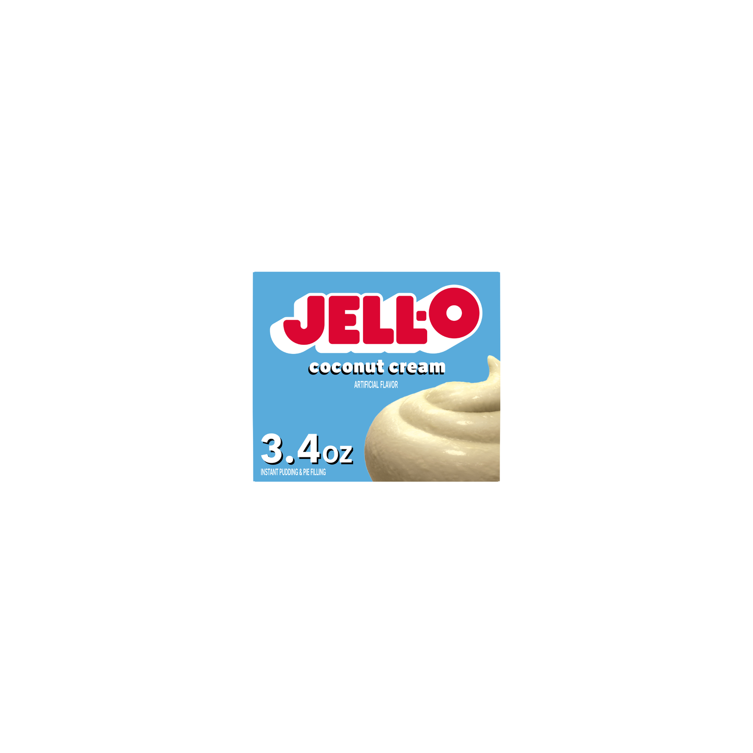 Jell-O Coconut Cream Instant Pudding & Pie Filling - 3.4 Ounce