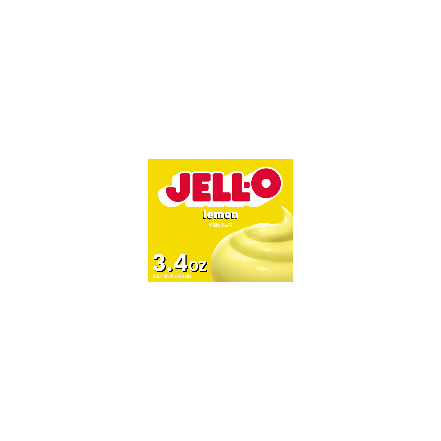 Jell-O Lemon Instant Pudding & Pie Filling - 3.4 Ounce Image 1 of 4